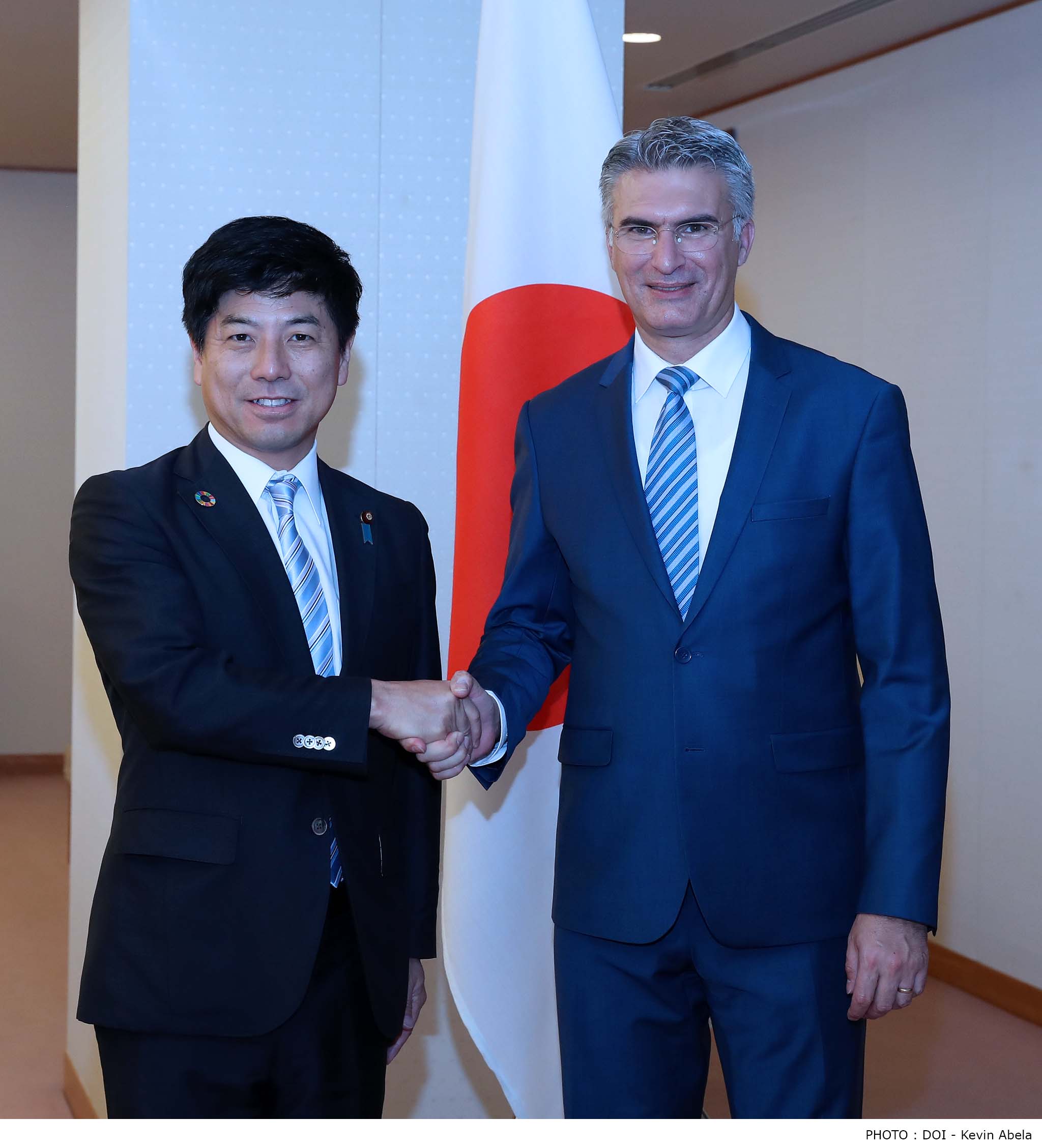 PRESS RELEASE BY THE MINISTRY FOR FOREIGN AFFAIRS AND TRADE PROMOTION:  Minister for Foreign Affairs and Trade Promotion in official talks in Japan