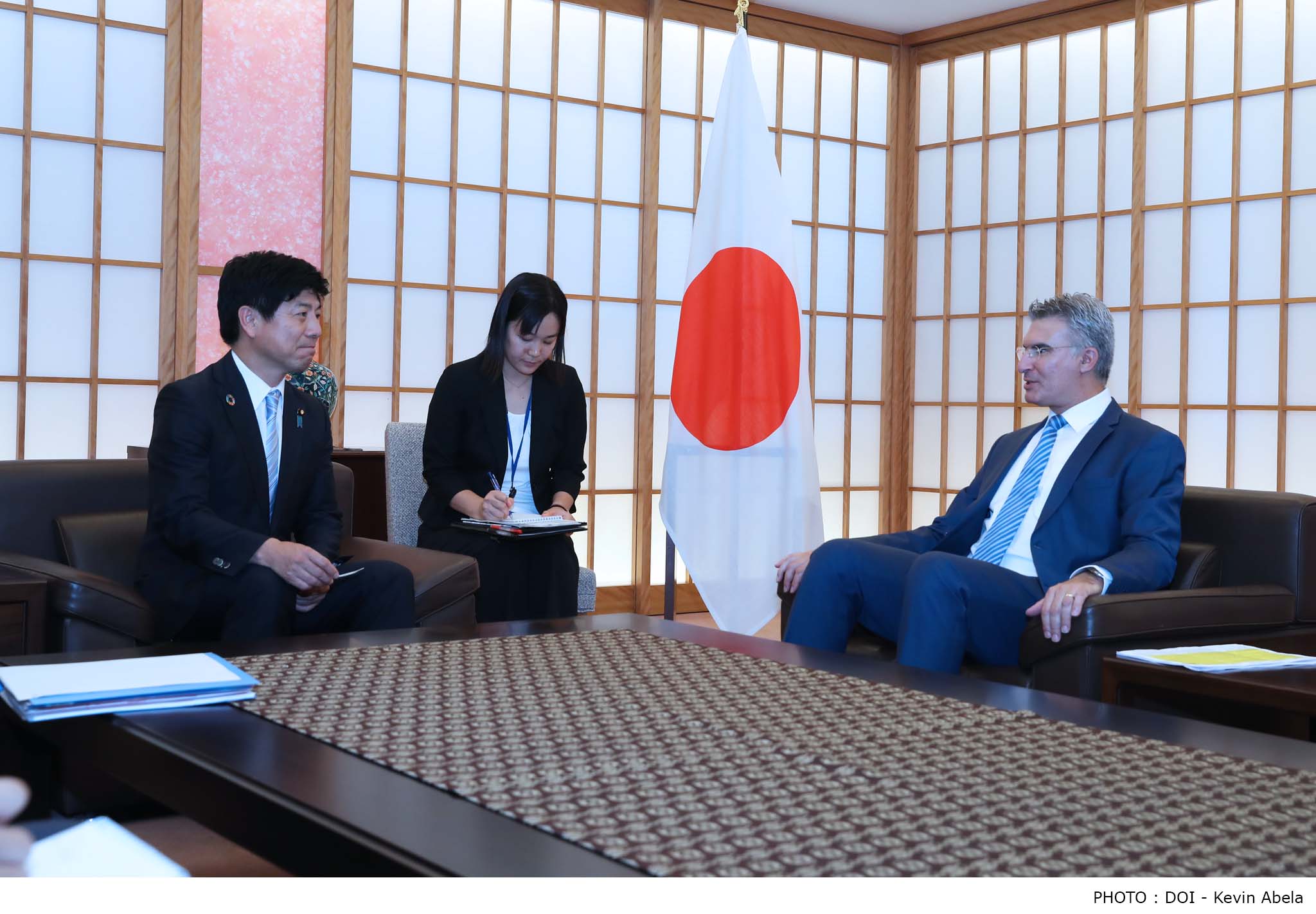 PRESS RELEASE BY THE MINISTRY FOR FOREIGN AFFAIRS AND TRADE PROMOTION:  Minister for Foreign Affairs and Trade Promotion in official talks in Japan