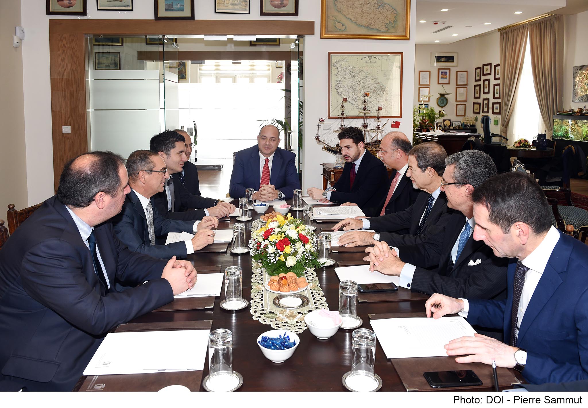 PRESS RELEASE BY THE MINISTRY FOR ENERGY AND WATER MANAGEMENT: Malta-Sicily gas pipeline – President Musumeci in Malta for more bilateral talks