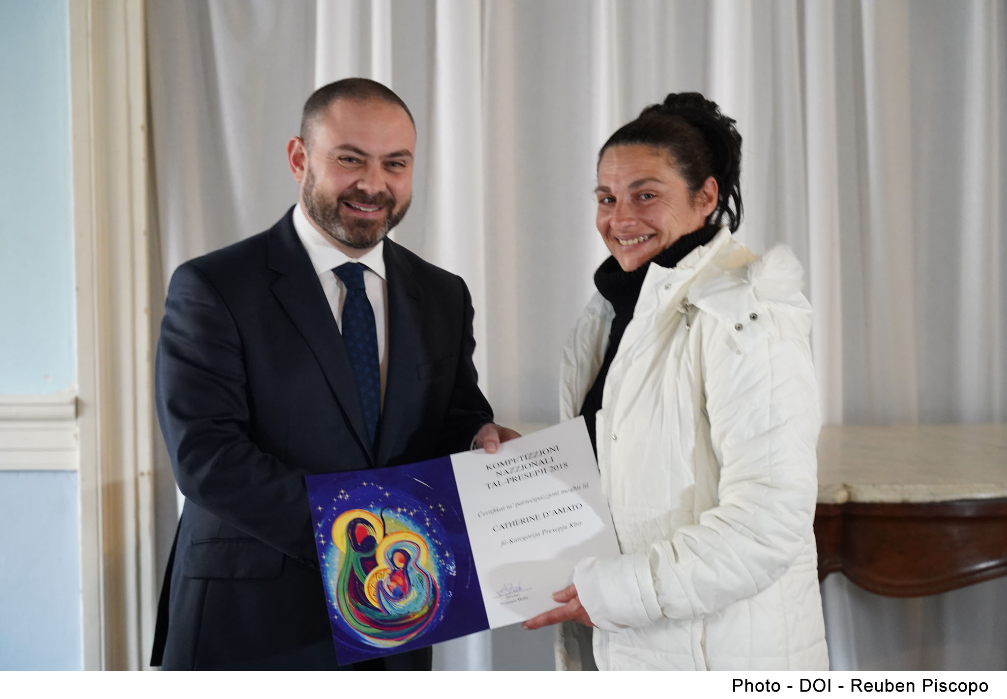 PRESS RELEASE BY THE MINISTRY FOR JUSTICE, CULTURE AND LOCAL GOVERNMENT Prizes for National Crib Competition awarded