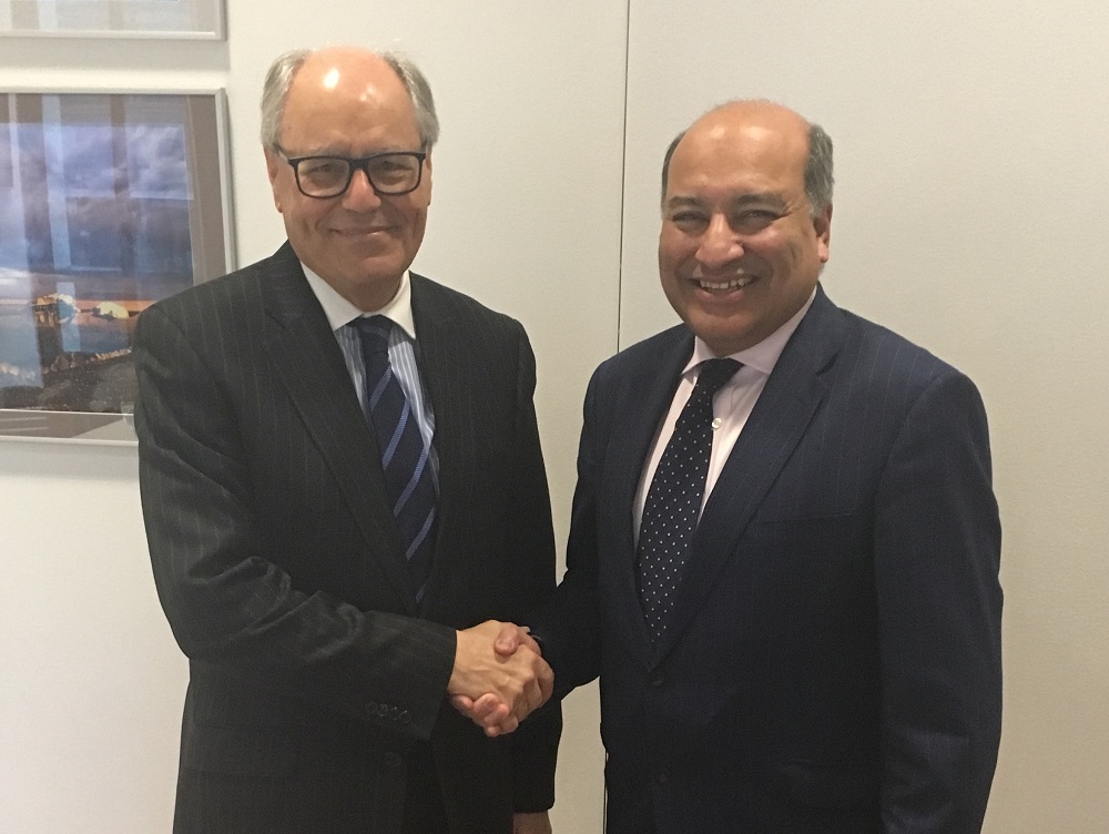 PRESS RELEASE BY THE MINISTRY FOR FINANCE Minister for Finance Edward Scicluna in London for meetings