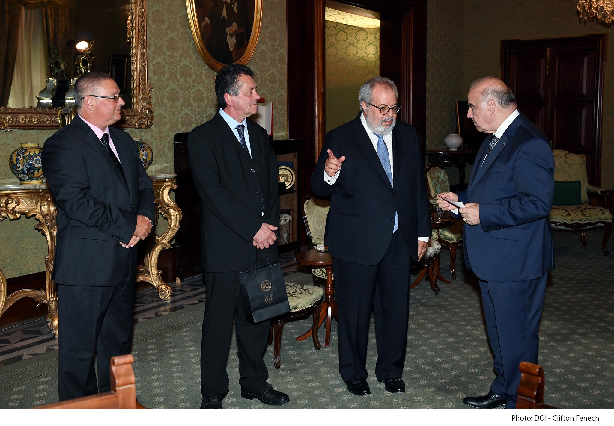 PRESS RELEASE BY THE OFFICE OF THE PRESIDENT MCCFF receives €50 000 donation from Central Bank of Malta