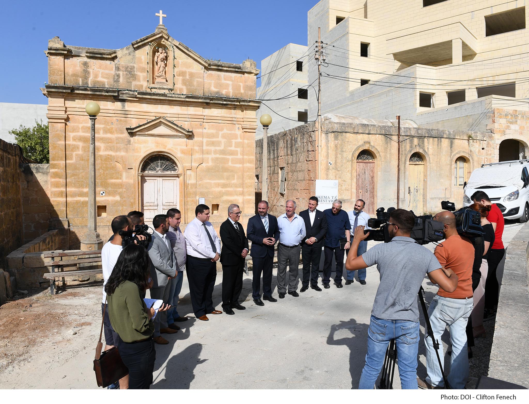 PRESS RELEASE BY THE MINISTRY FOR JUSTICE CULTURE AND LOCAL GOVERNMENT   Old Manikata church to be restored by Restoration Directorate