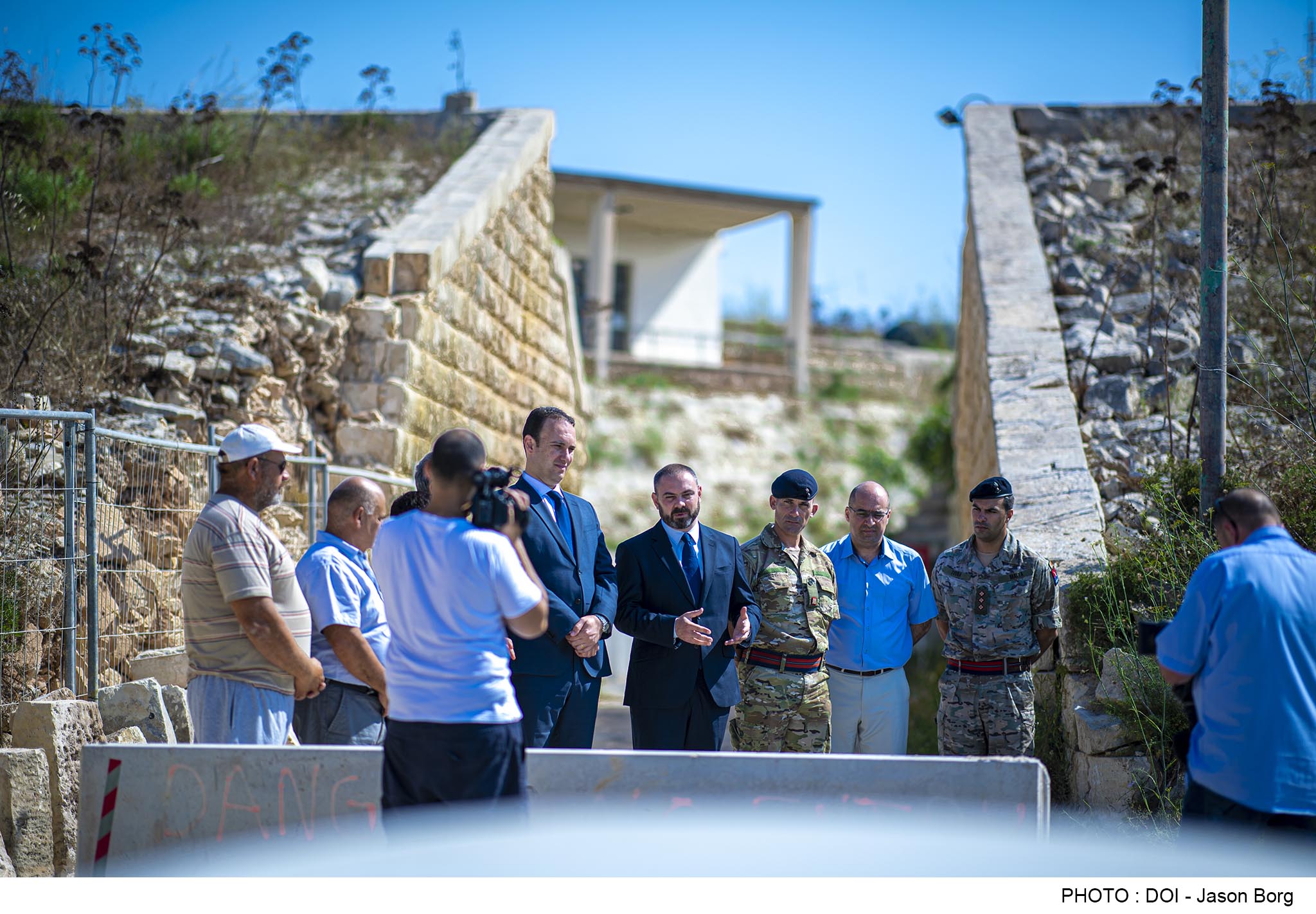 PRESS RELEASE BY THE MINISTRY FOR JUSTICE, CULTURE AND LOCAL GOVERNMENT Fort Madliena entrance to undergo restoration works