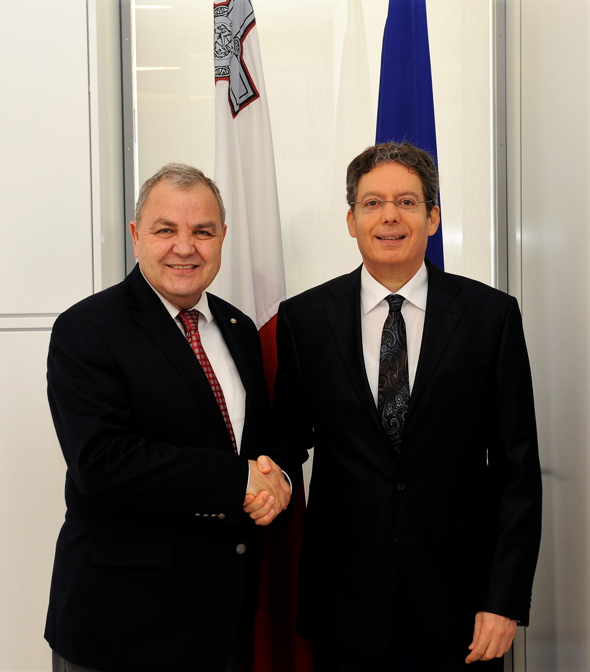 RESS RELEASE BY THE OFFICE OF THE SPEAKER:  Cypriot High Commissioner meets Speaker Farrugia