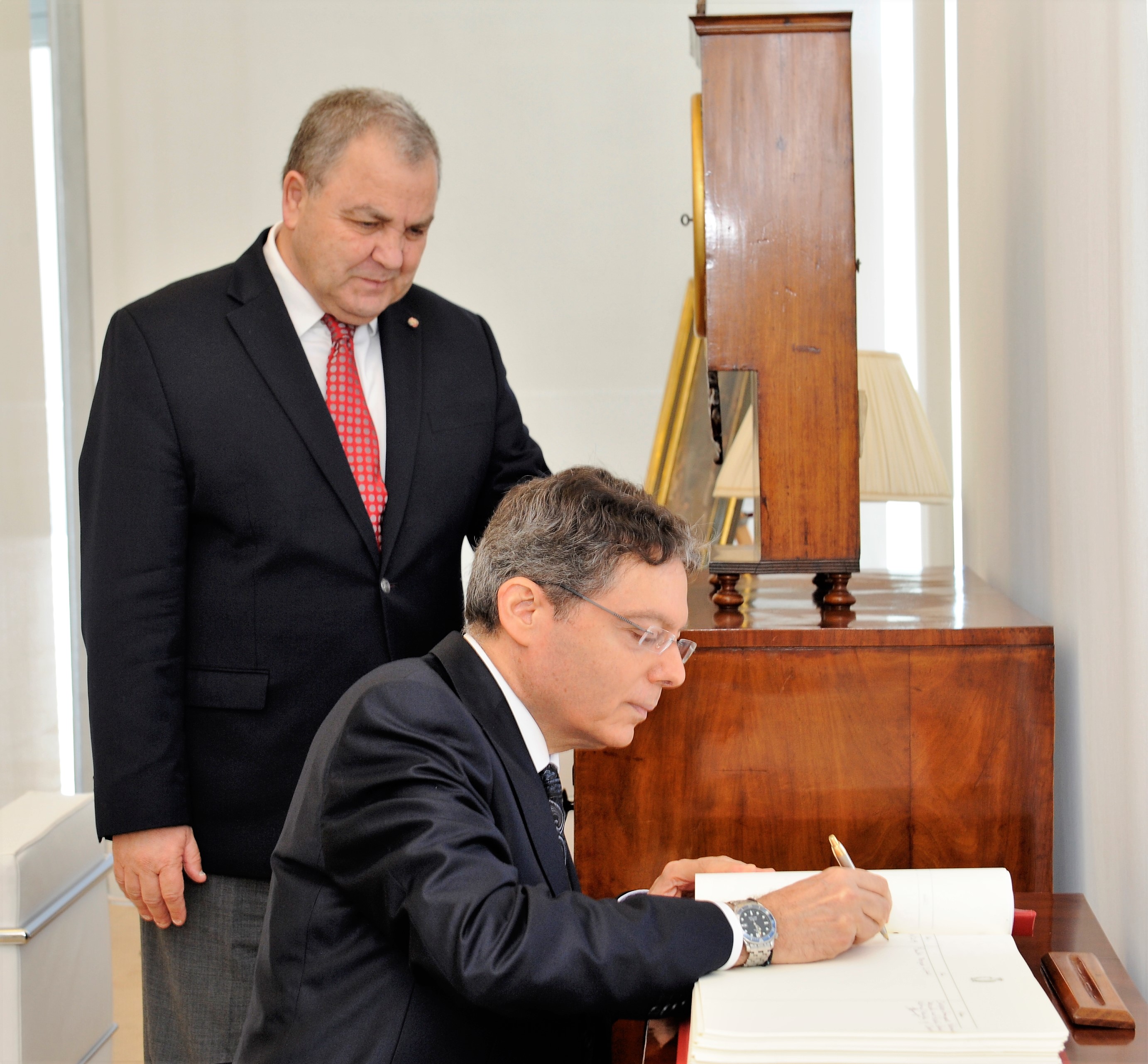 RESS RELEASE BY THE OFFICE OF THE SPEAKER:  Cypriot High Commissioner meets Speaker Farrugia