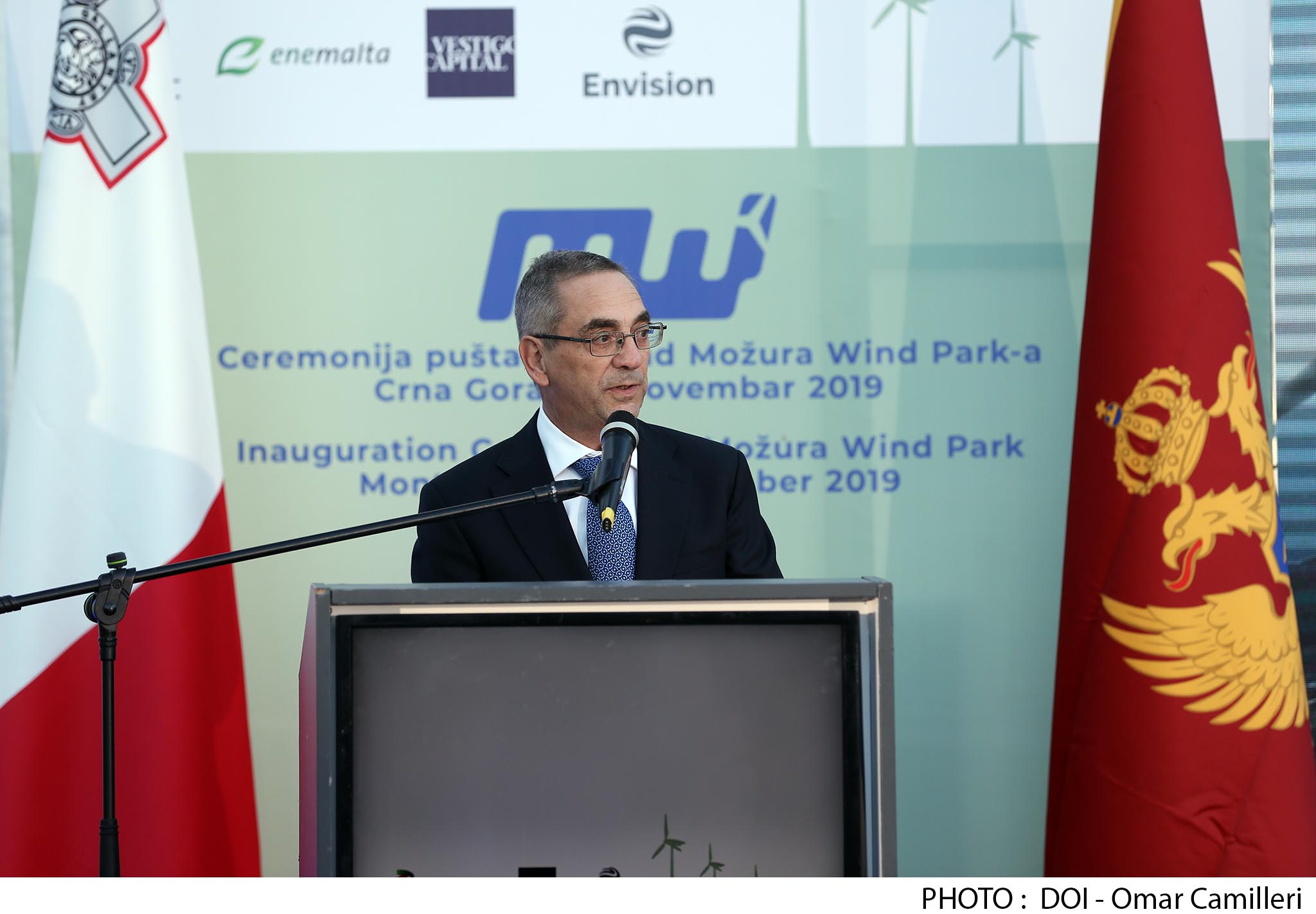 STQARRIJA MILL-GVERN TA’ MALTA:   Inawgurat l-ewwel investiment tal-Enemalta barra minn xtutna