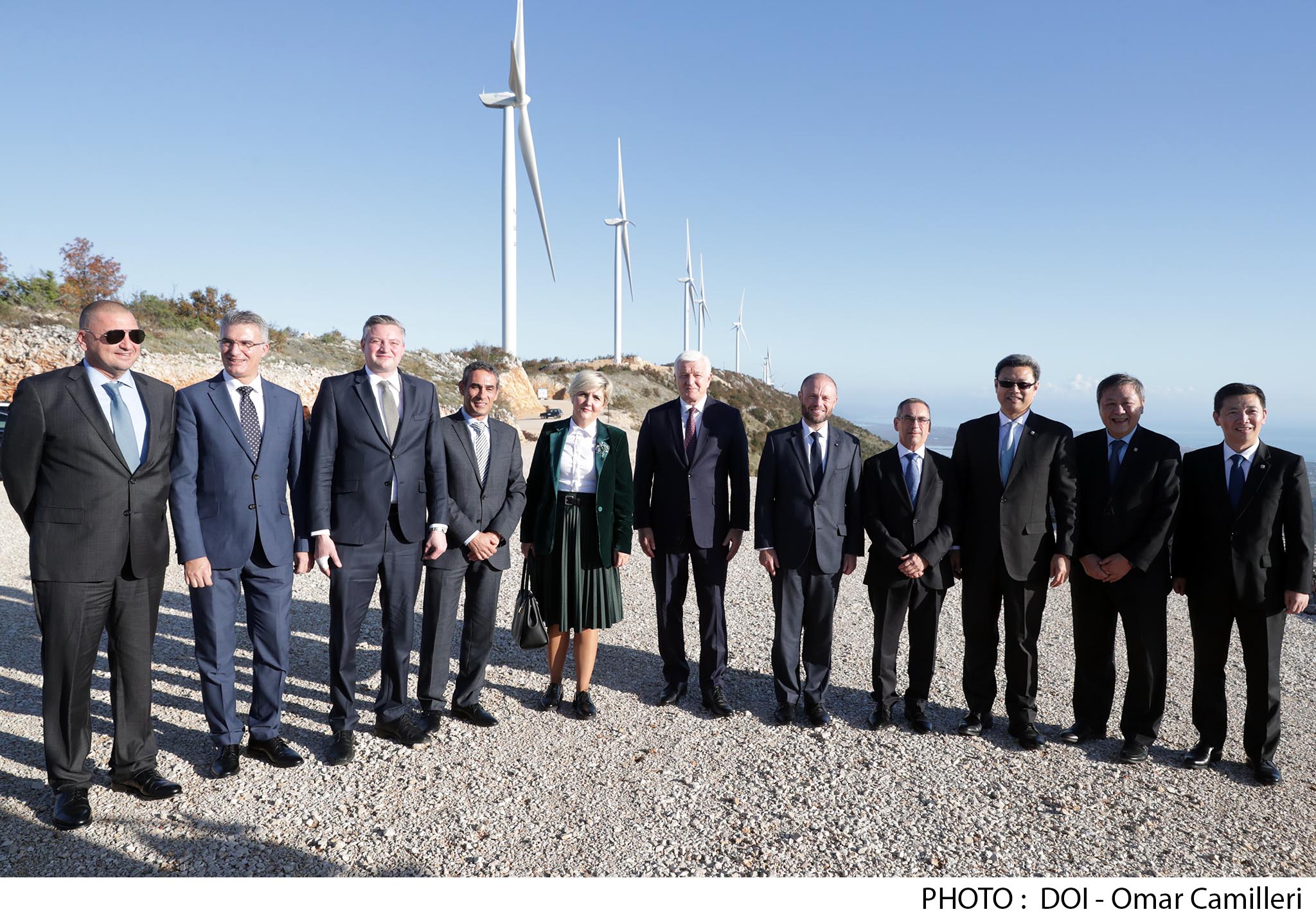 STQARRIJA MILL-GVERN TA’ MALTA:   Inawgurat l-ewwel investiment tal-Enemalta barra minn xtutna