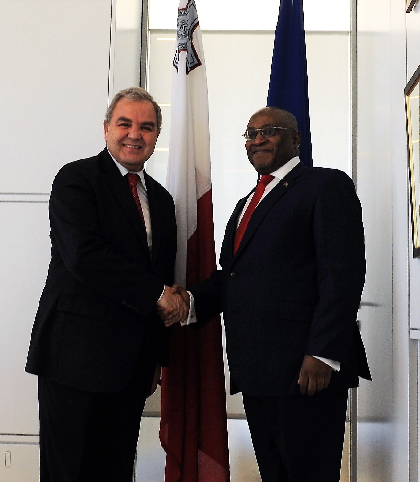 ​PRESS RELEASE BY THE OFFICE OF THE SPEAKER: Speaker Farrugia receives Gambian High Commissioner