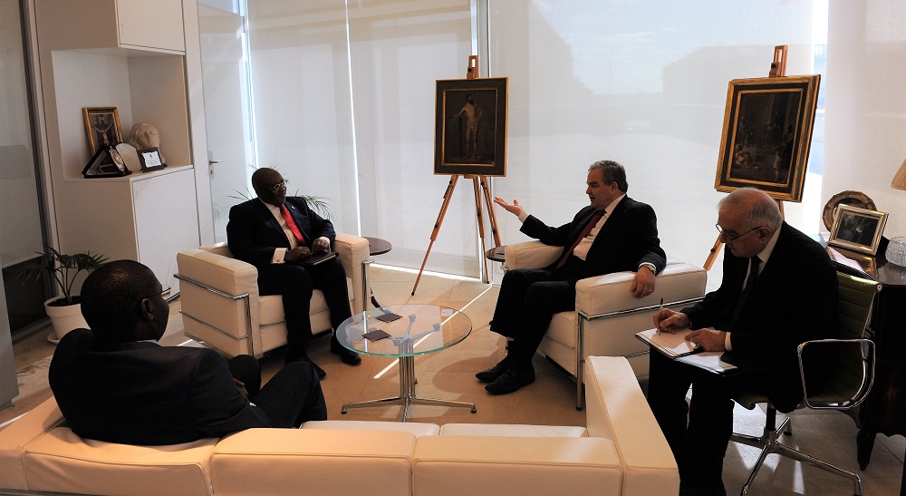 ​PRESS RELEASE BY THE OFFICE OF THE SPEAKER: Speaker Farrugia receives Gambian High Commissioner