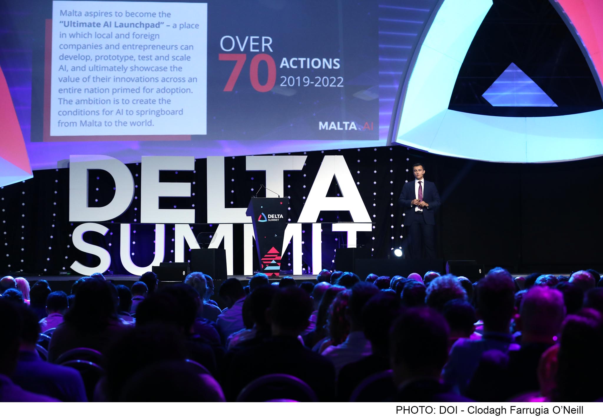 PRESS RELEASE BY THE PARLIAMENTARY SECRETARY FOR FINANCIAL SERVICES, DIGITAL ECONOMY AND INNOVATION Launch of Malta’s National AI Strategy and the first-world AI Certification programme. We are committed to putting Malta on the global AI map’ said Parli