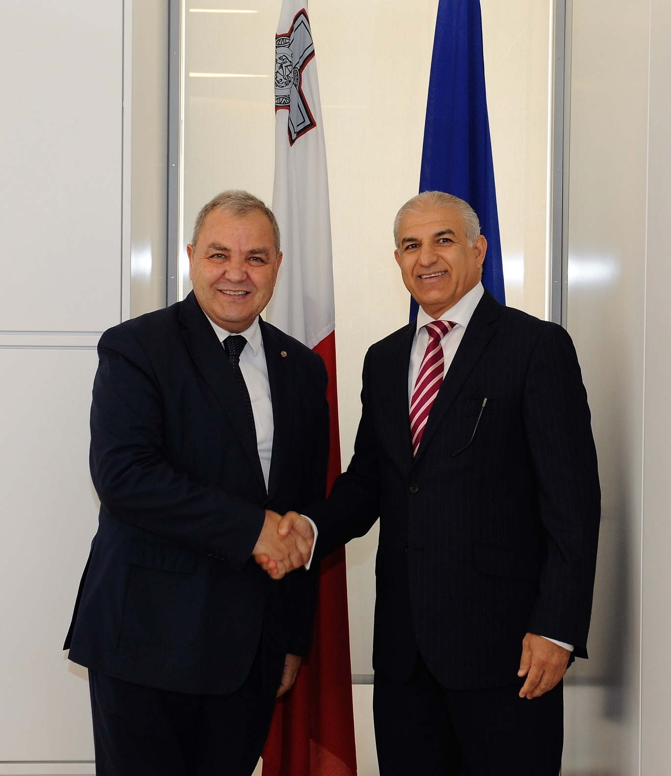 PRESS RELEASE BY THE OFFICE OF THE SPEAKER  Ambassador of Bahrain pays courtesy visit to Speaker Farrugia