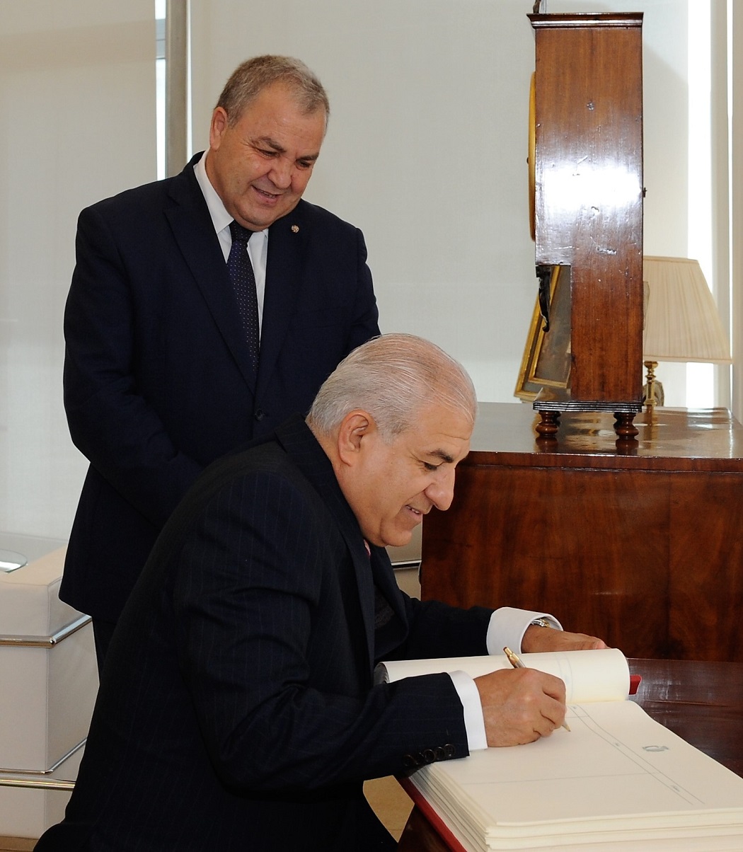PRESS RELEASE BY THE OFFICE OF THE SPEAKER  Ambassador of Bahrain pays courtesy visit to Speaker Farrugia