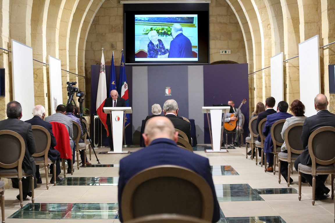 STQARRIJA MILL-UFFIĊĊJU TAL-PRESIDENT: Il-President jisħaq mill-ġdid dwar l-importanza tal-użu tajjeb tal-Malti