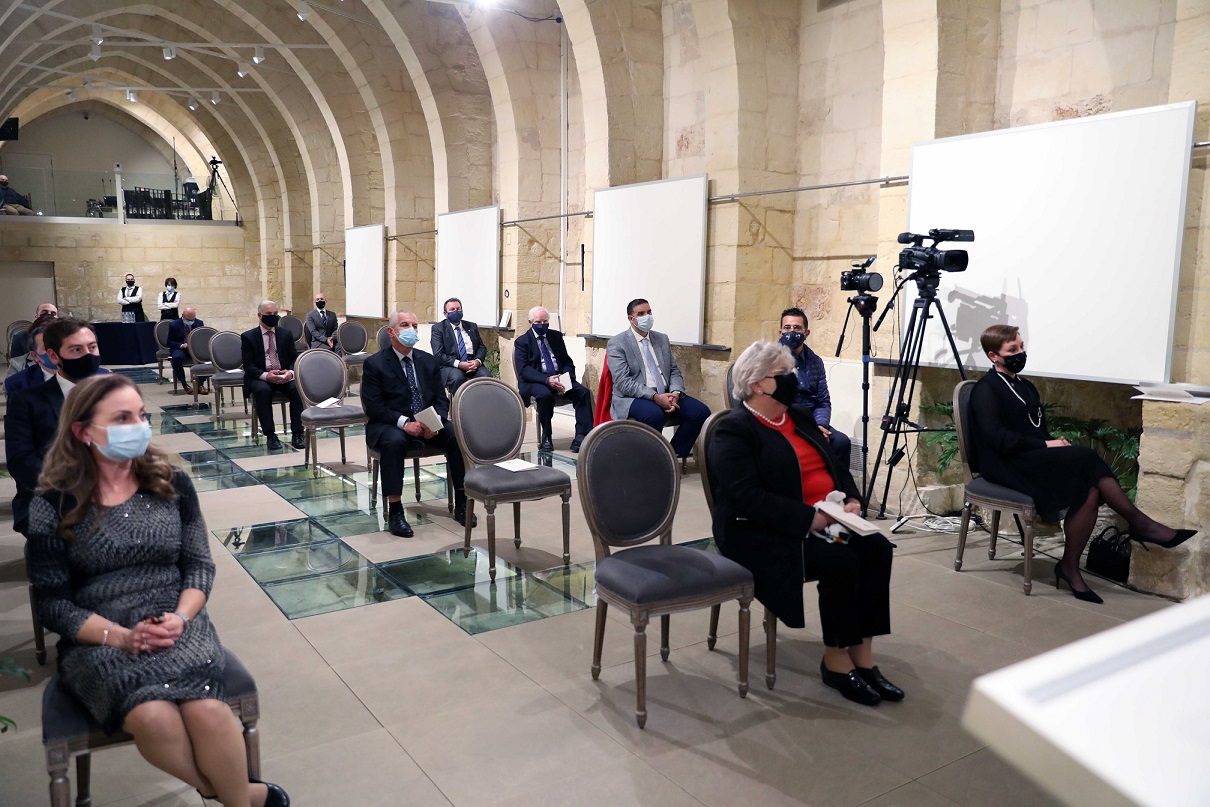 STQARRIJA MILL-UFFIĊĊJU TAL-PRESIDENT: Il-President jisħaq mill-ġdid dwar l-importanza tal-użu tajjeb tal-Malti