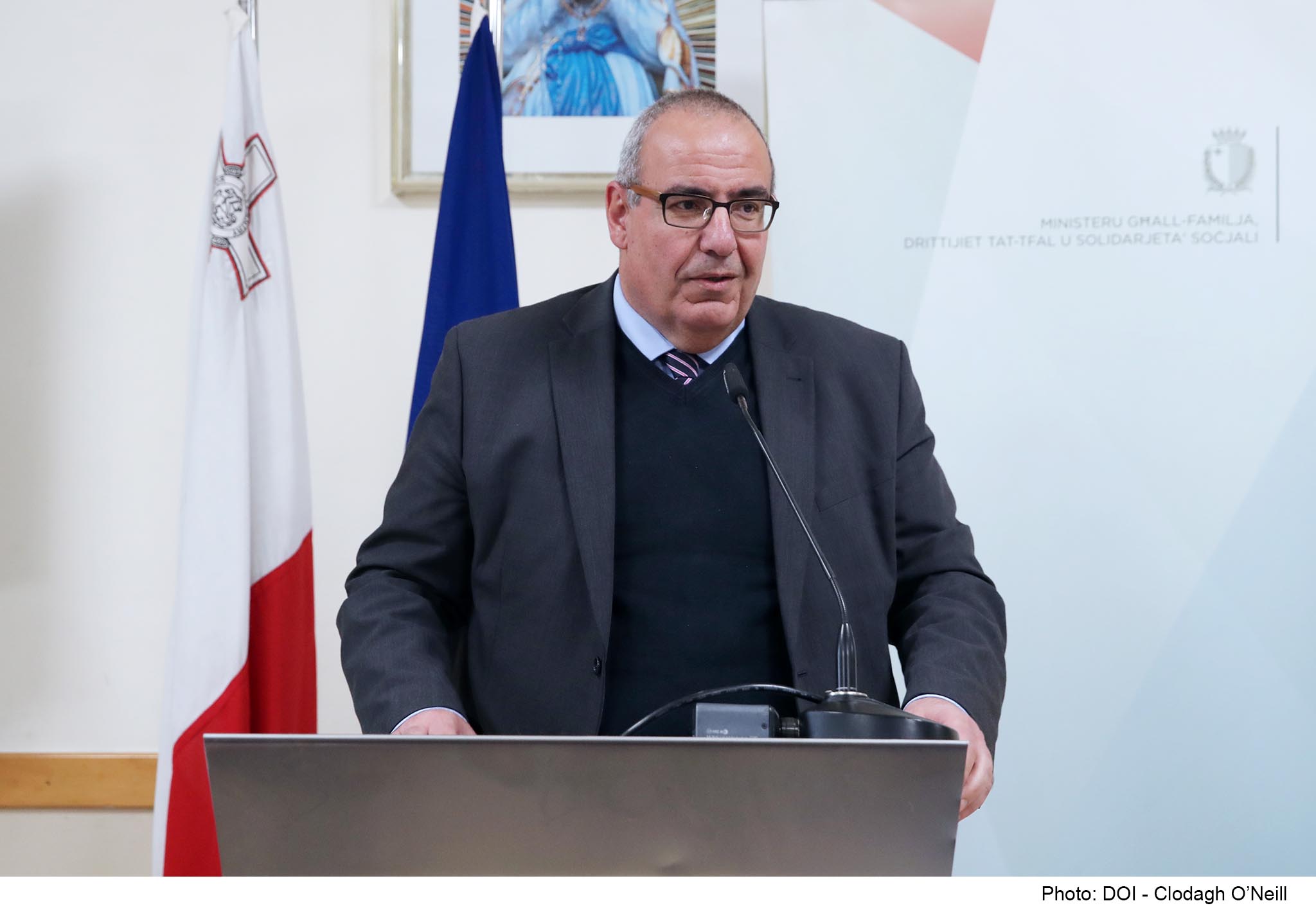 PRESS RELEASE BY THE MINISTRY FOR THE FAMILY, CHILDREN’S RIGHTS AND SOCIAL SOLIDARITY AND THE PARLIAMENTARY SECRETARIAT FOR ACTIVE AGEING AND PERSONS WITH DISABILITY
