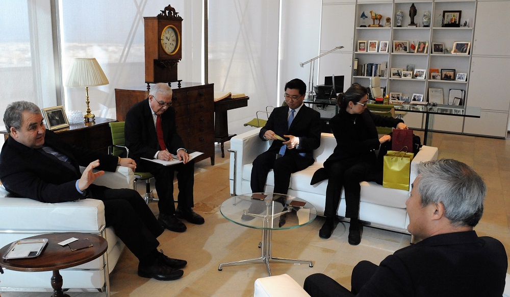 PRESS RELEASE BY THE OFFICE OF THE SPEAKER Speaker Farrugia meets new Korean Ambassador