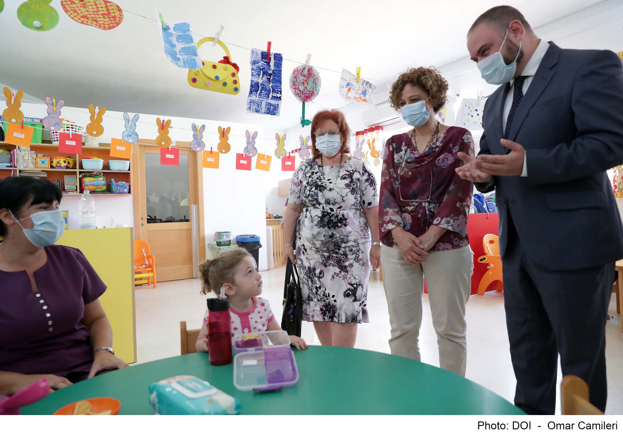 PRESS RELEASE BY THE MINISTRY FOR EDUCATION AND EMPLOYMENT:  More childcare centres forming part of the free childcare scheme open their doors – the number of children attending the centres more than doubles