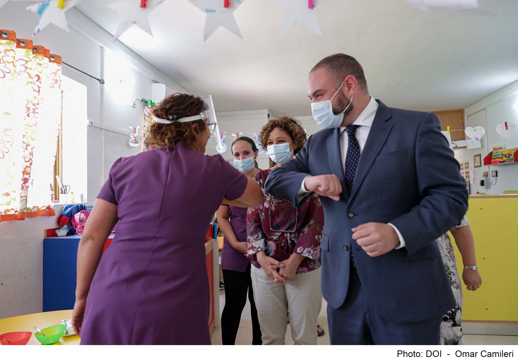 PRESS RELEASE BY THE MINISTRY FOR EDUCATION AND EMPLOYMENT:  More childcare centres forming part of the free childcare scheme open their doors – the number of children attending the centres more than doubles