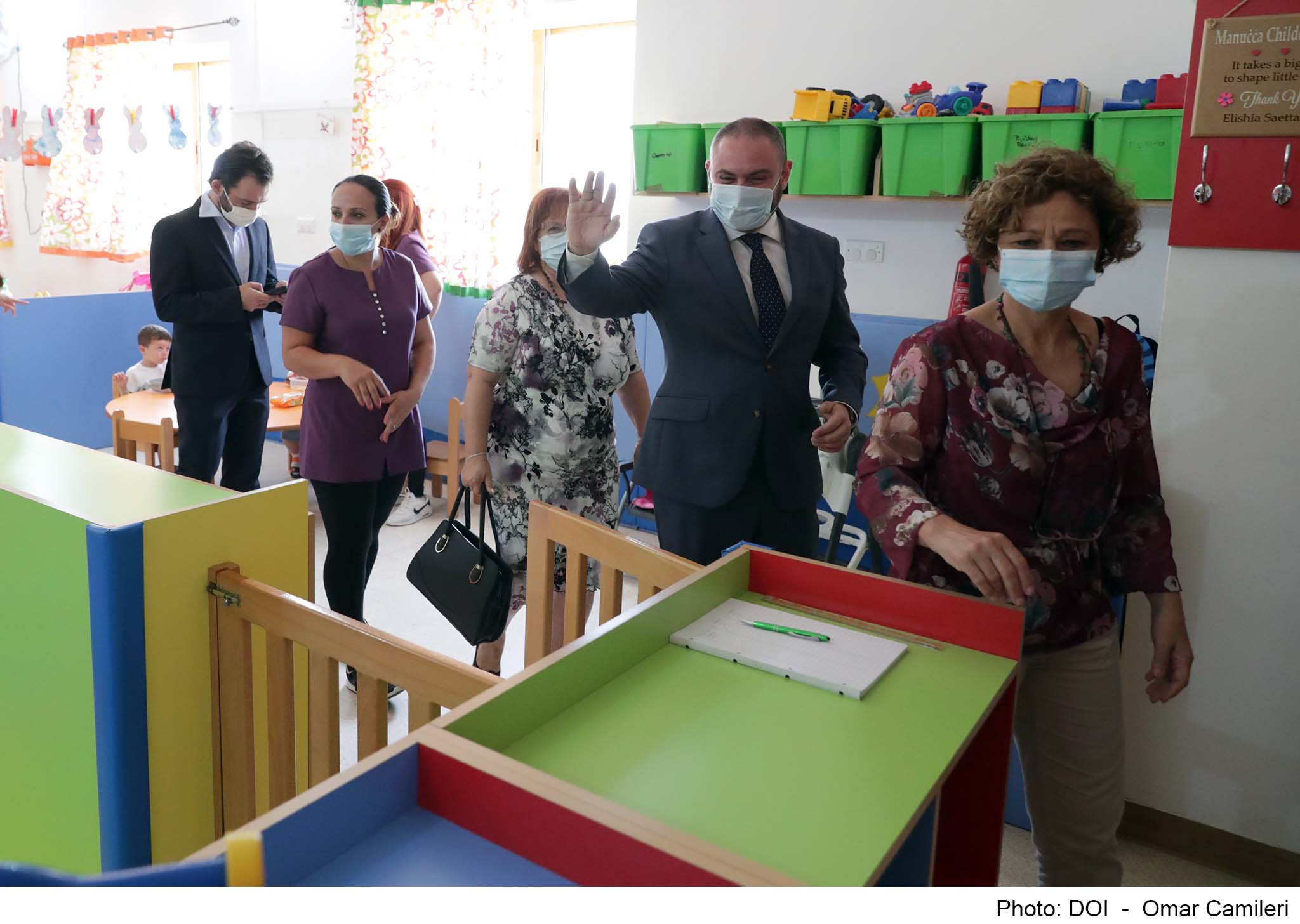 PRESS RELEASE BY THE MINISTRY FOR EDUCATION AND EMPLOYMENT:  More childcare centres forming part of the free childcare scheme open their doors – the number of children attending the centres more than doubles