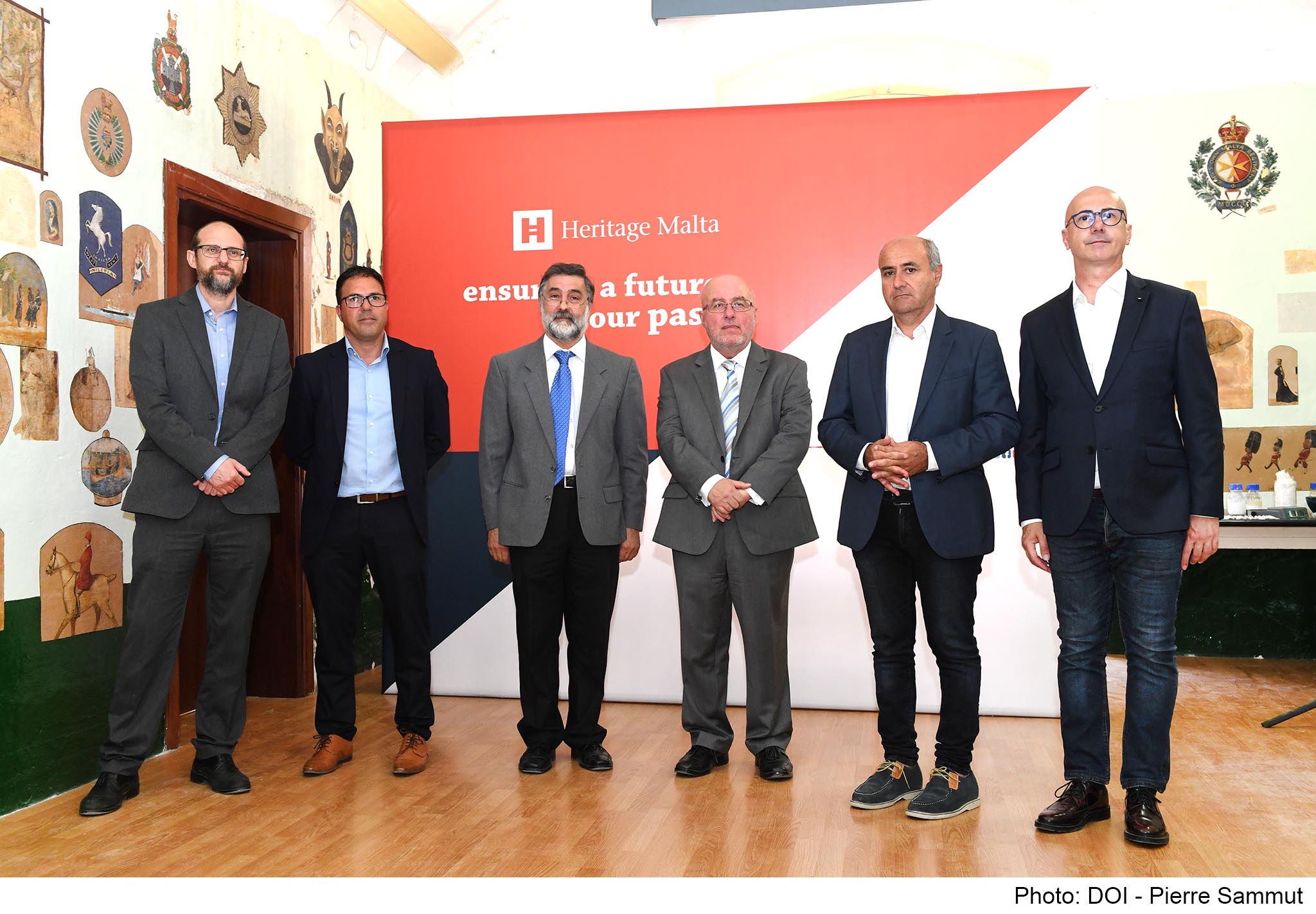 PRESS RELEASE BY THE MINISTRY FOR THE NATIONAL HERITAGE, THE ARTS AND LOCAL GOVERNMENT AND THE OFFICE OF THE PRINCIPAL PERMANENT SECRETARY - Main Guard restorations progressing at a steady pace: Works form part of a holistic plan for Valletta