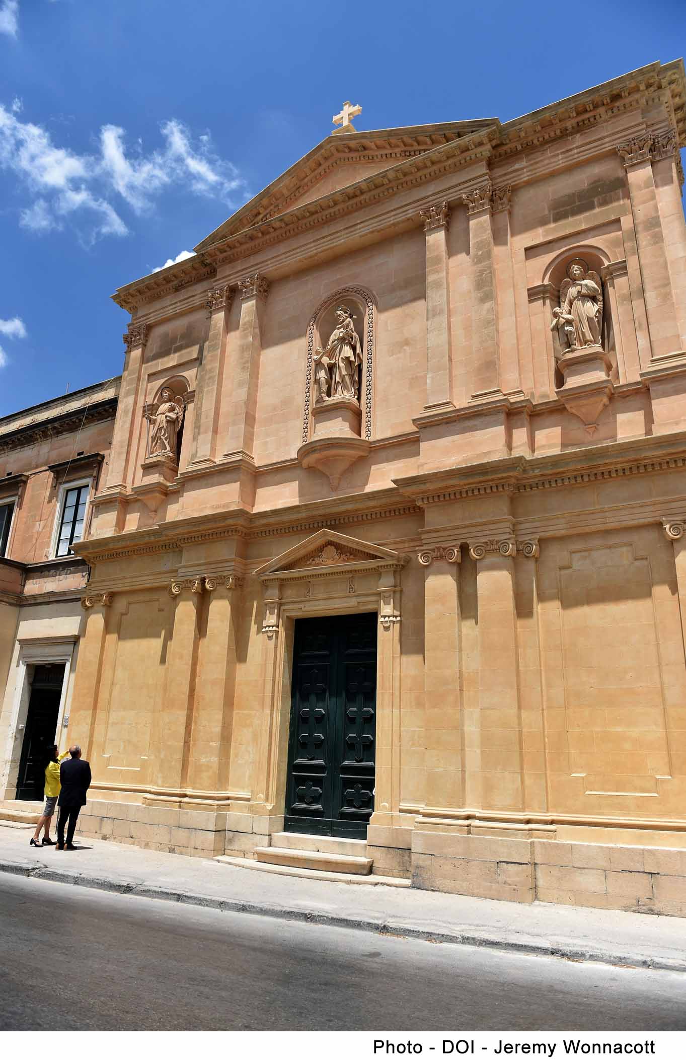 PRESS RELEASE BY THE MINISTRY FOR THE NATIONAL HERITAGE, THE ARTS AND LOCAL GOVERNMENT   Restoration has been completed on the façade and bell tower of St. Joseph's Church in Santa Venera