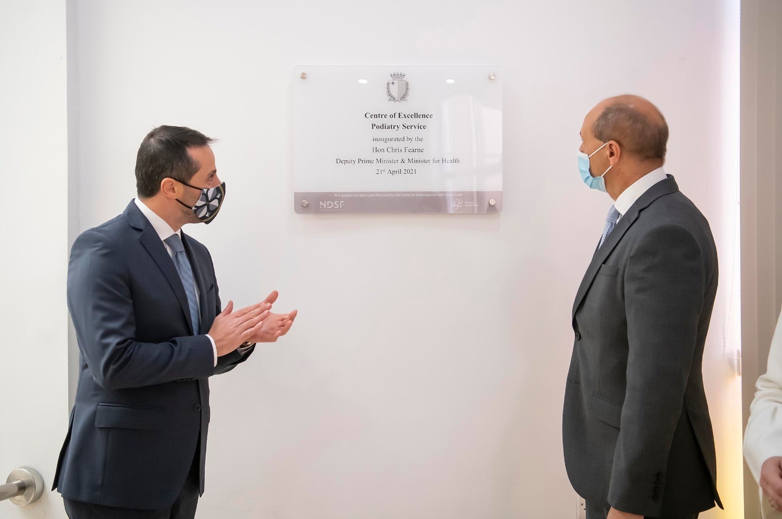 STQARRIJA MILL-UFFIĊĊJU TAD-DEPUTAT PRIM MINISTRU U MINISTERU GĦAS-SAĦĦA U MIS-SEGRETARJAT PARLAMENTARI GĦAĊ-ĊITTADINANZA U L-KOMUNITAJIET    Inawgurat ċentru ta’ eċċellenza fil-podjatrija