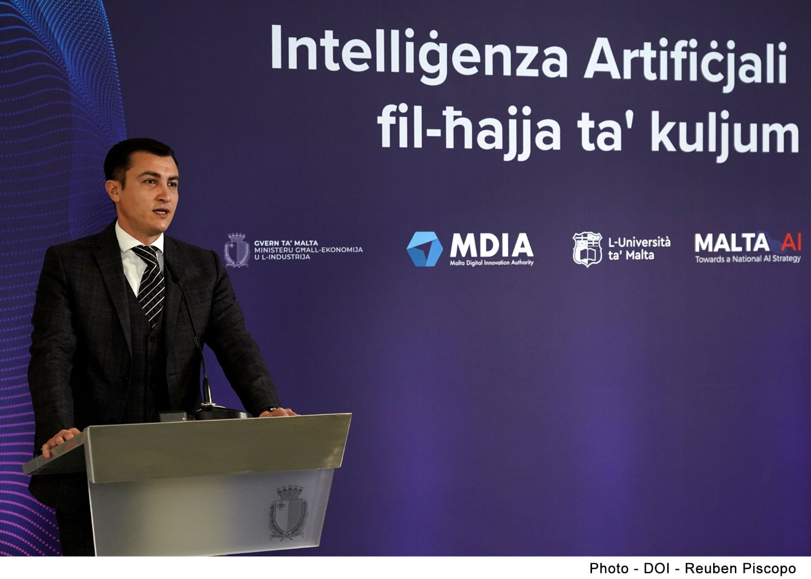 PRESS RELEASE BY THE MINISTRY FOR THE ECONOMY AND INDUSTRY: Minister Silvio Schembri announces three artificial intelligence projects which will lead to the use of the Maltese language in industry to be on par with foreign languages in everyday life