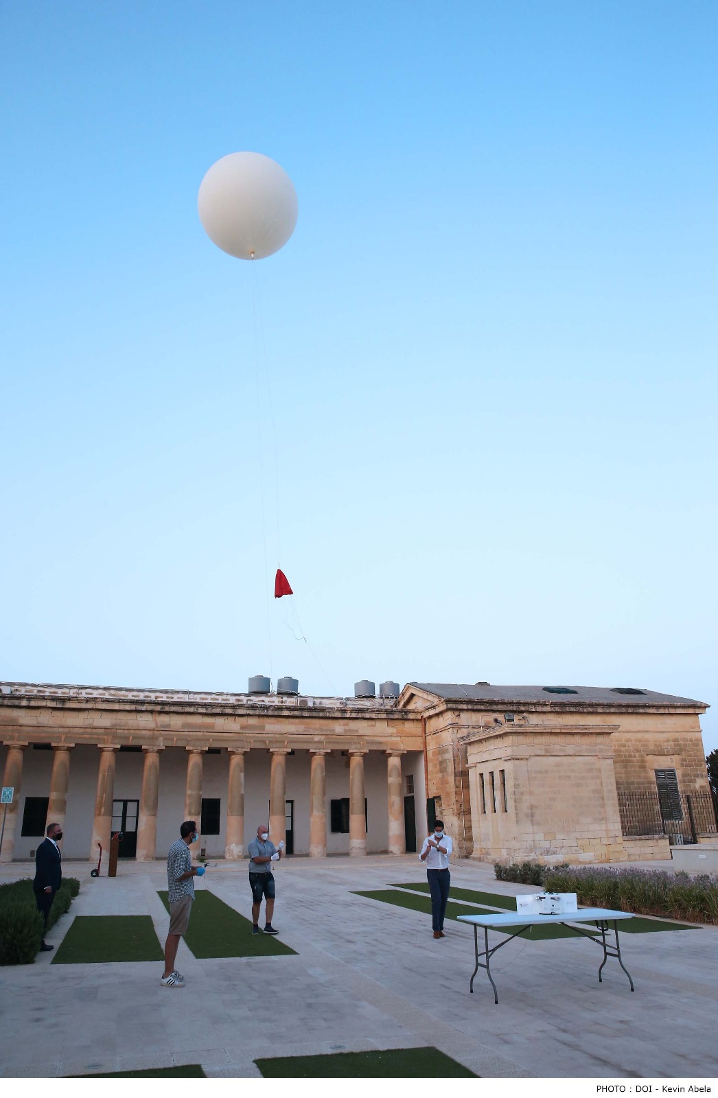 PRESS RELEASE BY THE MINISTRY FOR EQUALITY, RESEARCH, AND INNOVATION Malta’s first space balloon let off into the skies to capture images that will provide scientifically important data from the stratosphere