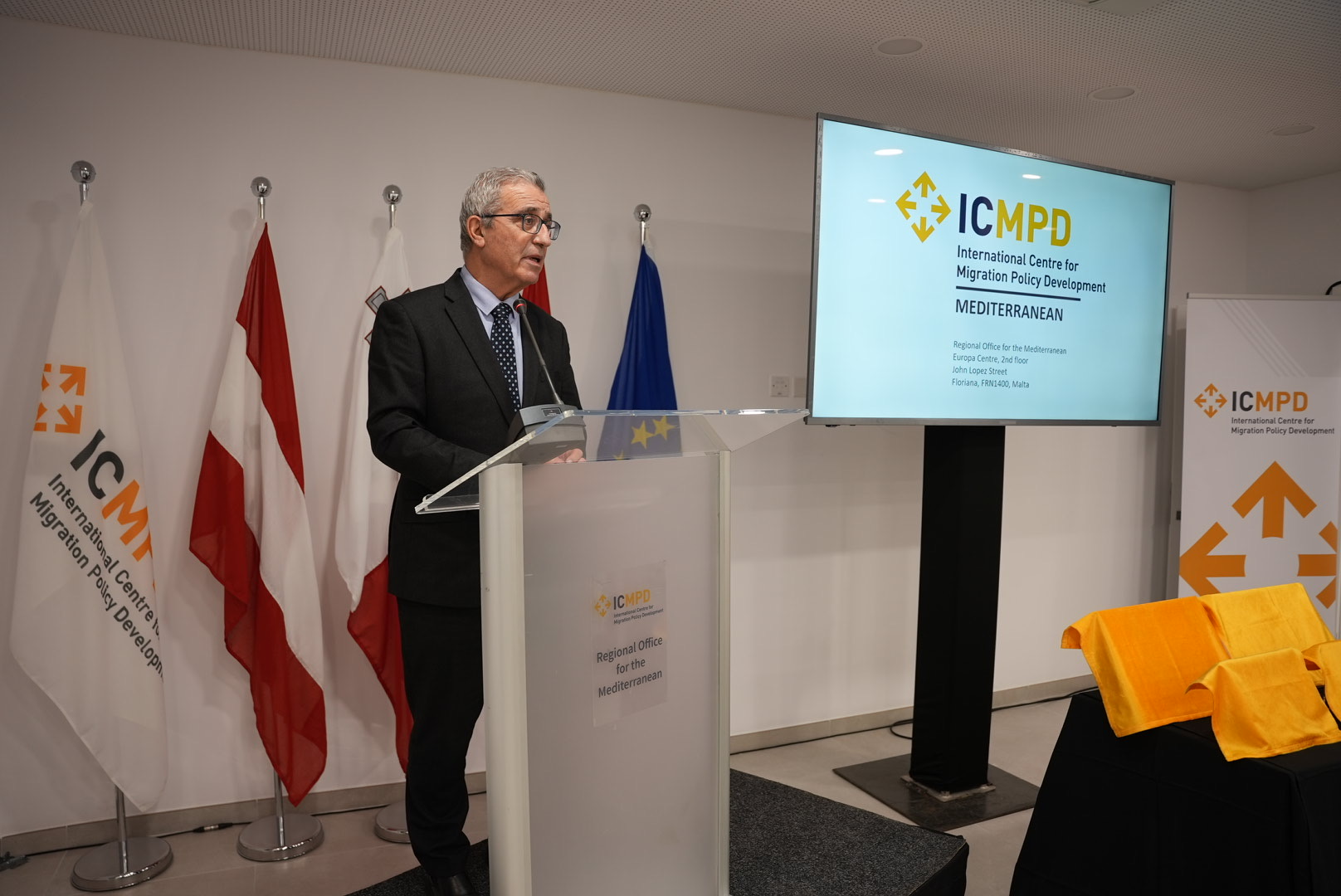 PRESS RELEASE BY THE MINISTRY FOR FOREIGN AND EUROPEAN AFFAIRS Malta launches Training Institute on Immigration Challenges for the Mediterranean