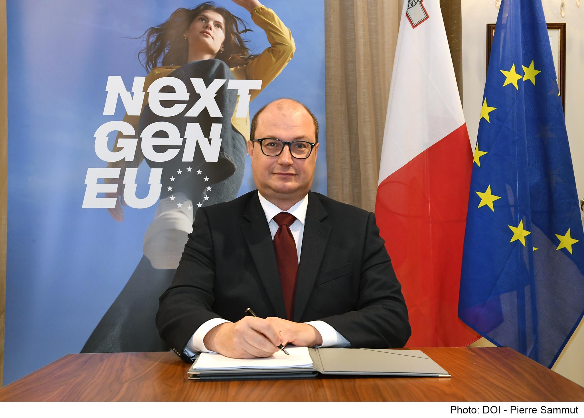 PRESS RELEASE BY THE PARLIAMENTARY SECRETARIAT FOR EUROPEAN FUNDS Malta receives the first €41 million from the EU under the Recovery and Resilience Facility