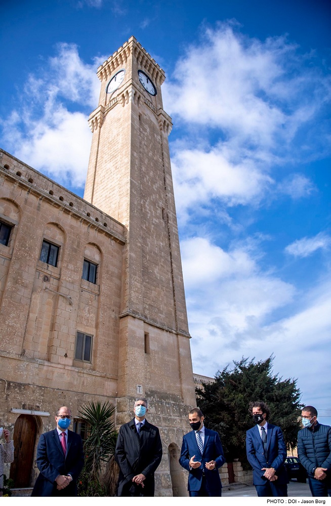 PRESS RELEASE BY THE MINISTER WITHIN THE OFFICE OF THE PRIME MINISTER AND BY THE PARLIAMENTARY SECRETARIAT FOR EUROPEAN FUNDS: A new lease of life for the Mtarfa Clock Tower courtesy of European funds