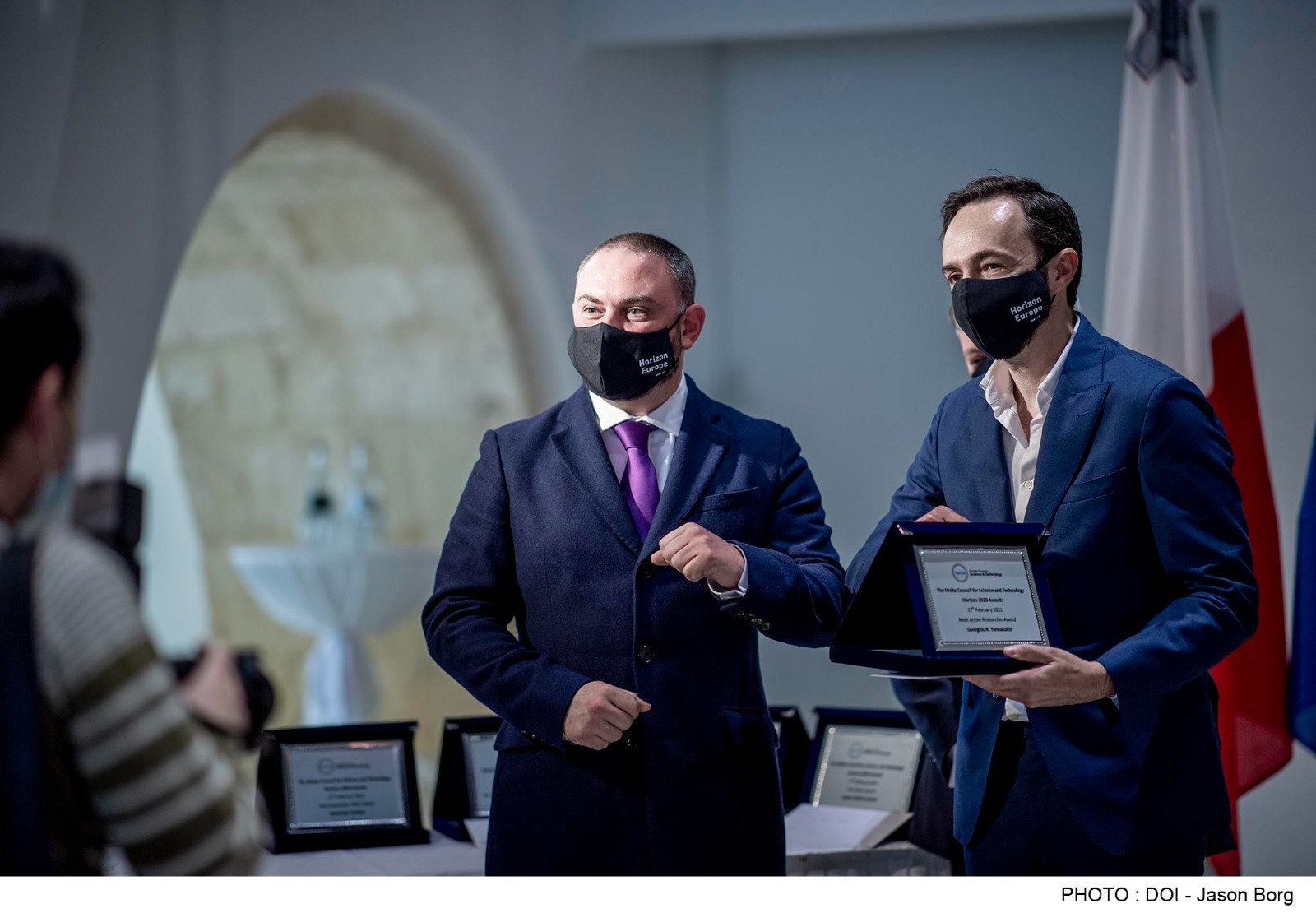 PRESS RELEASE BY THE MINISTRY FOR RESEARCH, INNOVATION AND CO-ORDINATION OF THE POST-COVID-19 STRATEGY: Winners of the Horizon 2020 Malta Awards announced