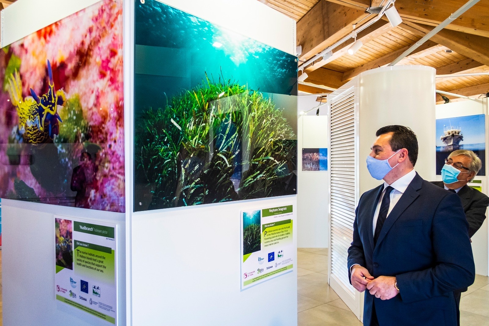 PRESS RELEASE BY THE MINISTRY FOR THE ENVIRONMENT, CLIMATE CHANGE AND PLANNING:   Malta’s underwater heritage exhibited