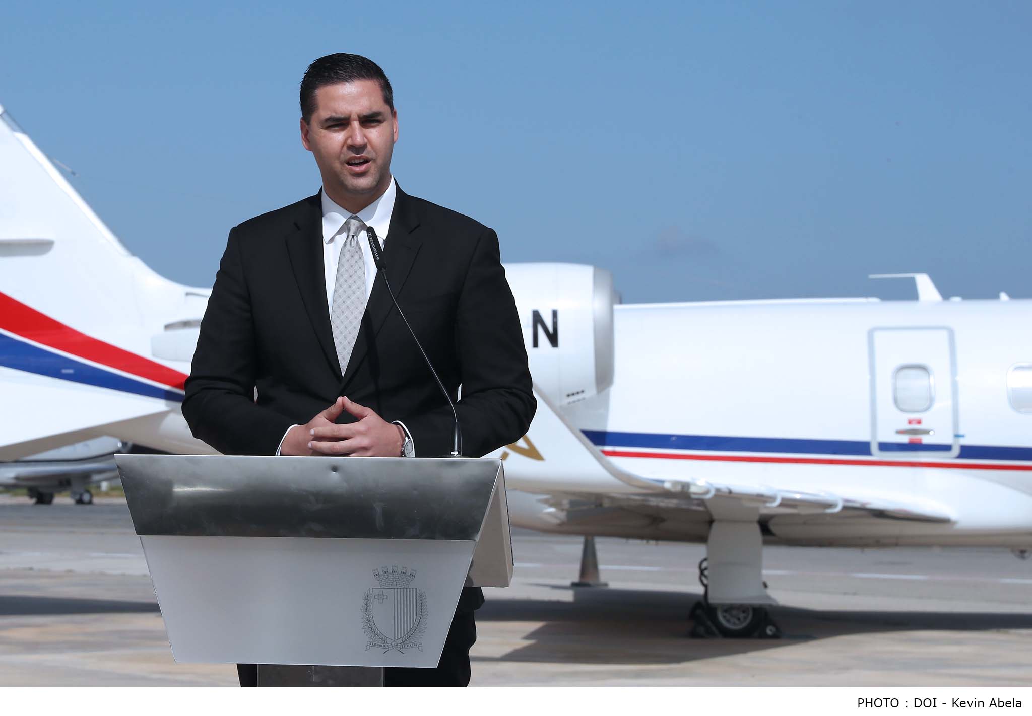 STQARRIJA MILL-MINISTERU GĦAT-TRASPORT, L-INFRASTRUTTURA U L-PROĠETTI KAPITALI: It-tnedija tal-Aviation Stakeholders Forum waqt żjara fl-uffiċini ta’ DC Aviation Malta