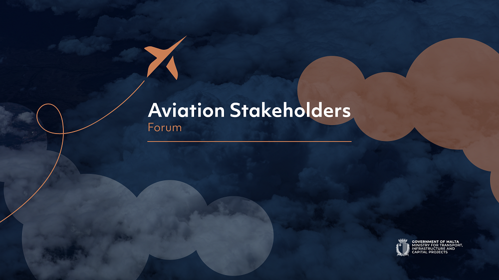 STQARRIJA MILL-MINISTERU GĦAT-TRASPORT, L-INFRASTRUTTURA U L-PROĠETTI KAPITALI: It-tnedija tal-Aviation Stakeholders Forum waqt żjara fl-uffiċini ta’ DC Aviation Malta