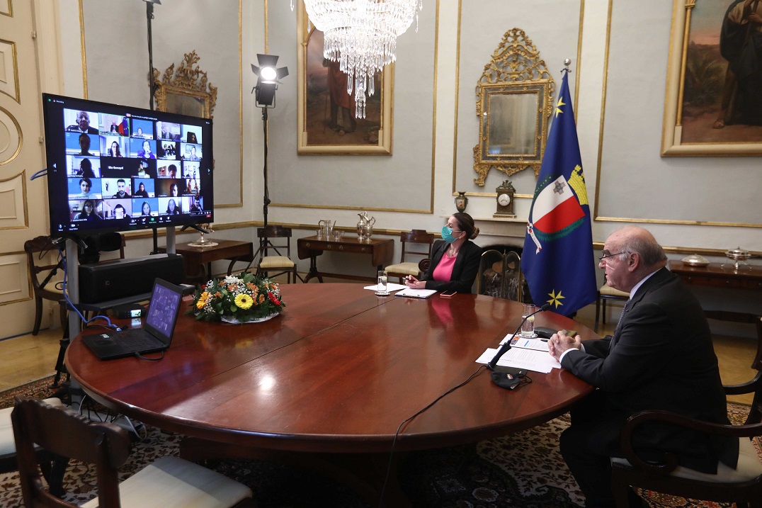 ​PRESS RELEASE BY THE OFFICE OF THE PRESIDENT:  The President encourages discussion on a structured, Mediterranean-based student exchange programme and a Model Youth Mediterranean Parliamentary Assembly