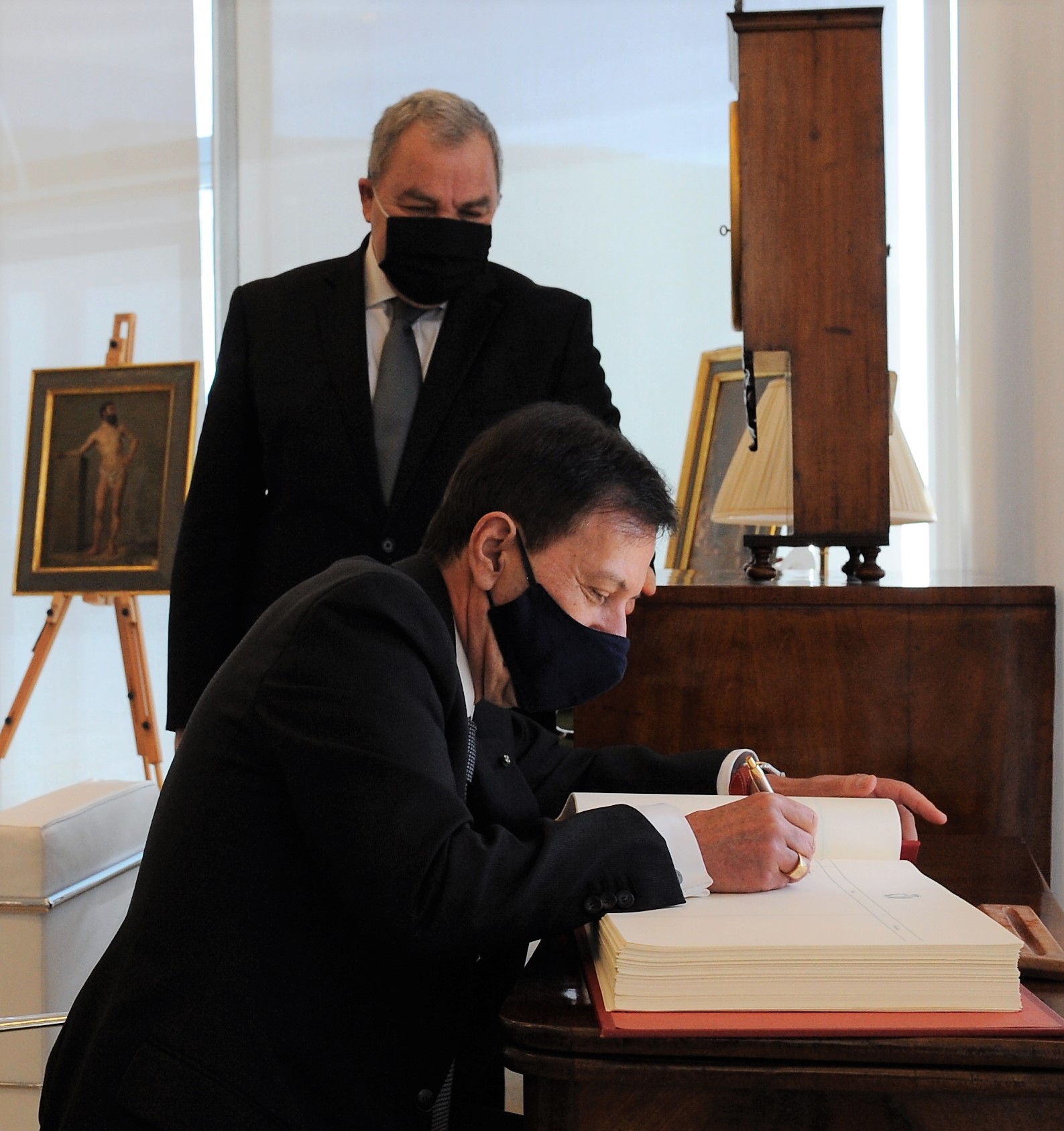 PRESS RELEASE BY THE OFFICE OF THE SPEAKER:  Mr Speaker receives new Italian Ambassador