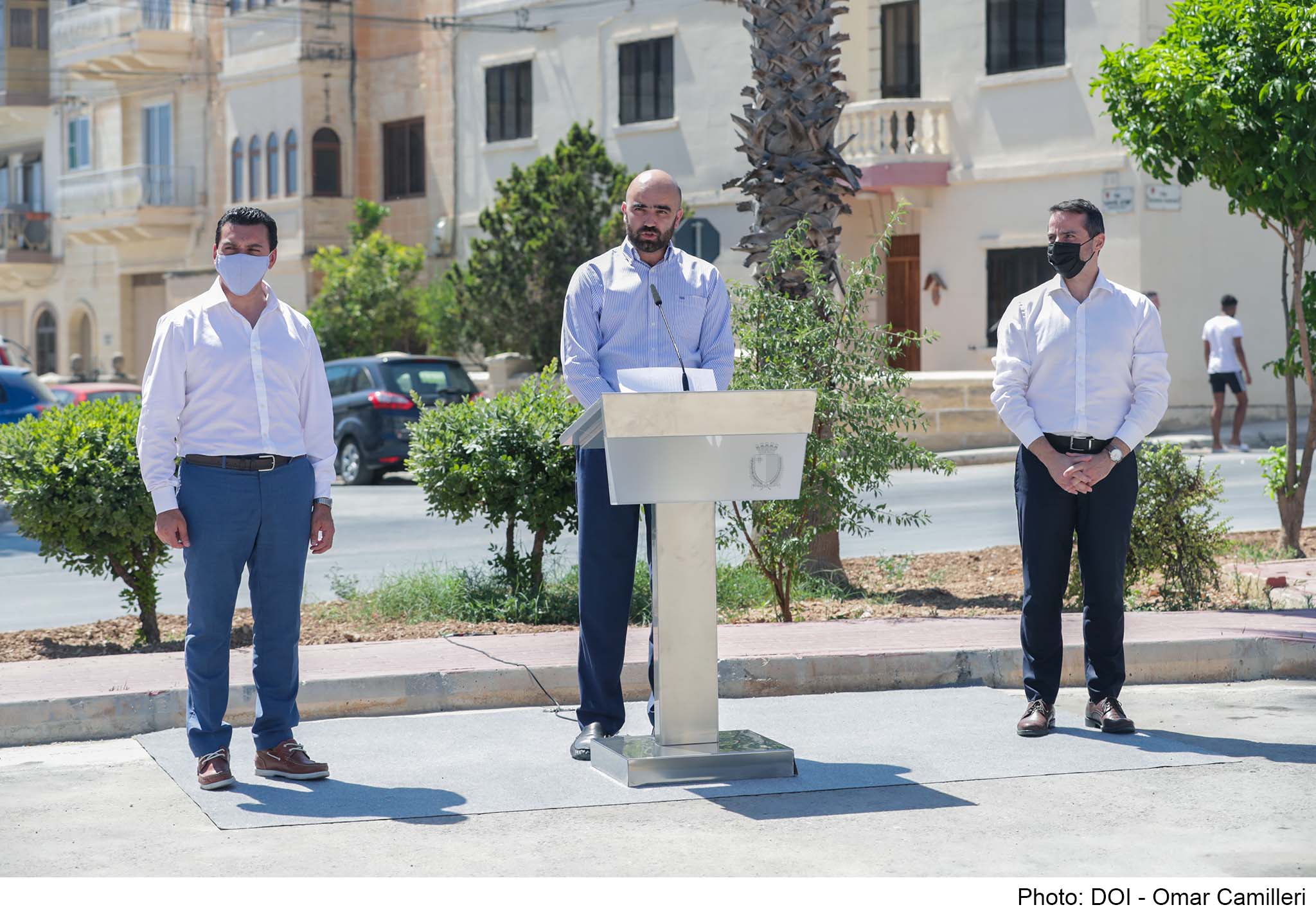 PRESS RELEASE BY THE MINISTRY FOR THE ENVIRONMENT, CLIMATE CHANGE AND PLANNING AND THE PARLIAMENTARY SECRETARIAT FOR CITIZENSHIP AND COMMUNITIES New urban greening project with an investment of €1.5 million from the National Development and Social Fun