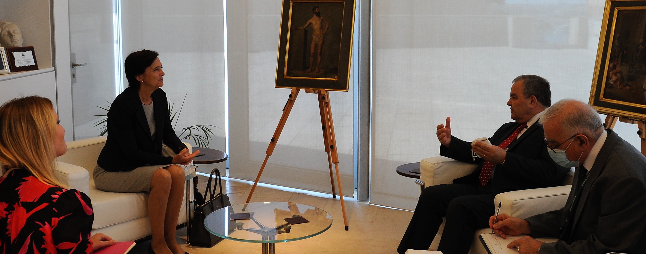 PRESS RELEASE BY THE OFFICE OF THE SPEAKER: Norwegian Ambassador pays farewell call on Mr Speaker