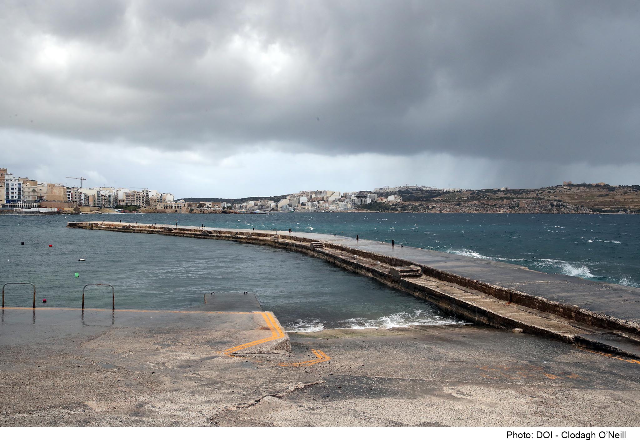 PRESS RELEASE BY THE MINISTRY FOR TRANSPORT, INFRASTRUCTURE AND CAPITAL PROJECTS  Plans for the reconstruction of the Buġibba breakwater
