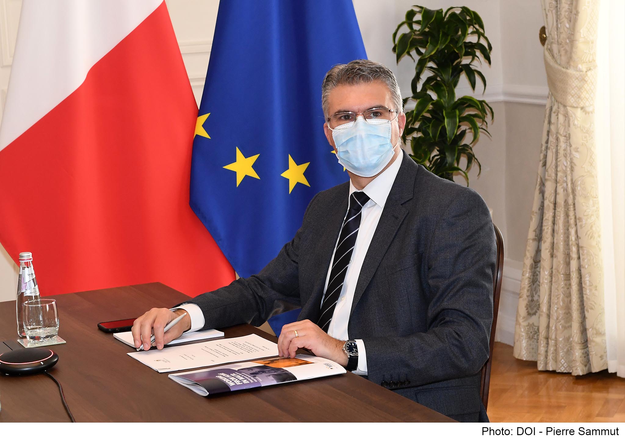 PRESS RELEASE BY THE MINISTER WITHIN THE OFFICE OF THE PRIME MINISTER AND THE MINISTRY FOR THE ENVIRONMENT, CLIMATE CHANGE AND PLANNING: MCESD meeting discussing a study on work from home