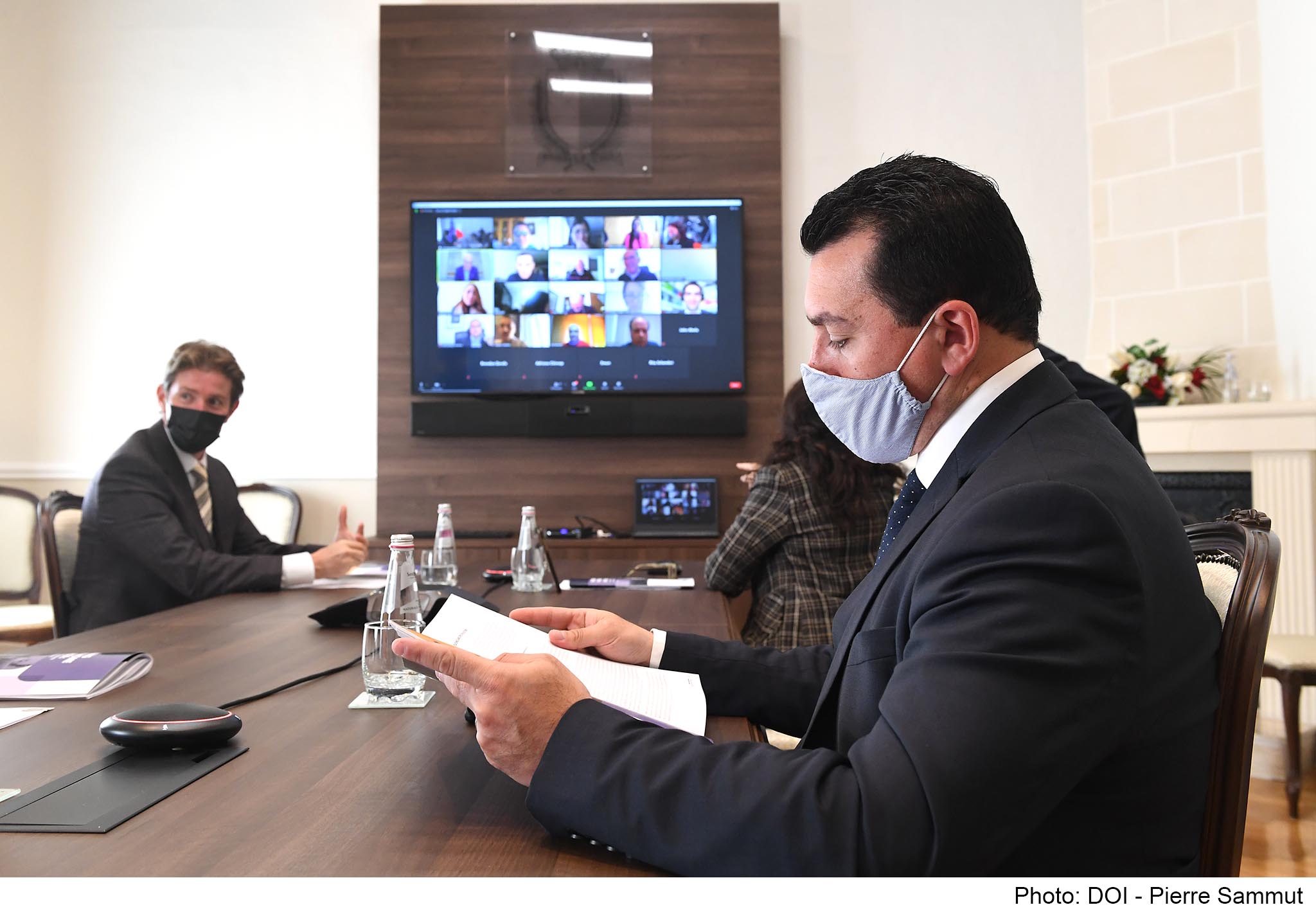 PRESS RELEASE BY THE MINISTER WITHIN THE OFFICE OF THE PRIME MINISTER AND THE MINISTRY FOR THE ENVIRONMENT, CLIMATE CHANGE AND PLANNING: MCESD meeting discussing a study on work from home