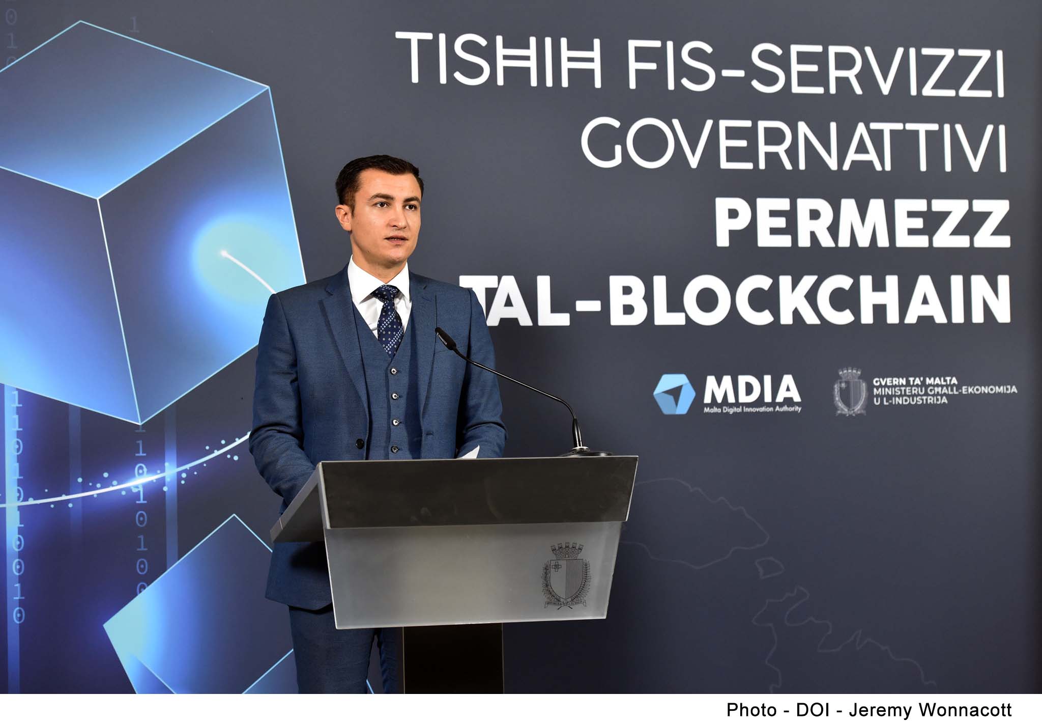 PRESS RELEASE BY THE MINISTRY FOR THE ECONOMY AND INDUSTRY Three new projects with blockchain technology launched in the public sector