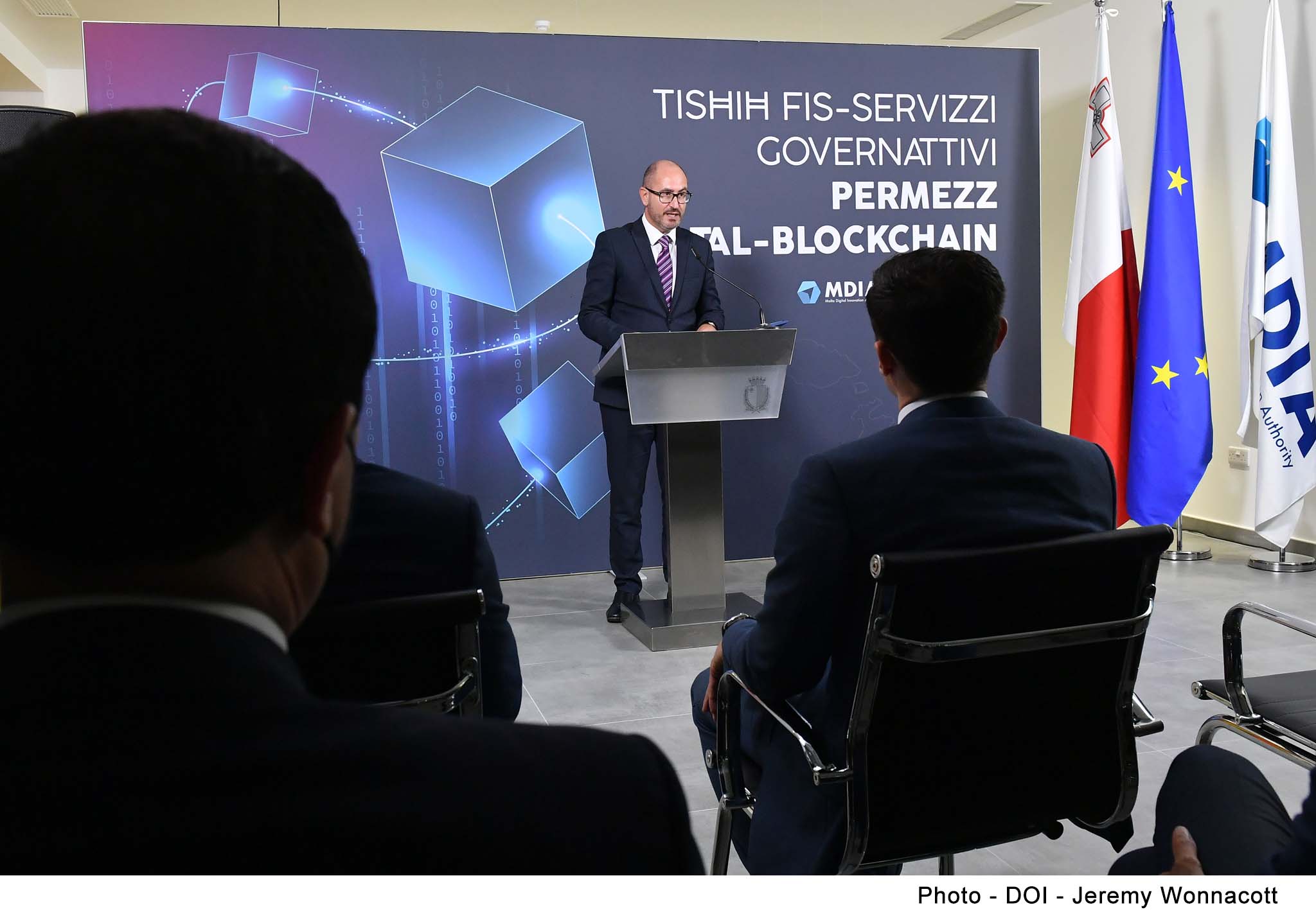 PRESS RELEASE BY THE MINISTRY FOR THE ECONOMY AND INDUSTRY Three new projects with blockchain technology launched in the public sector