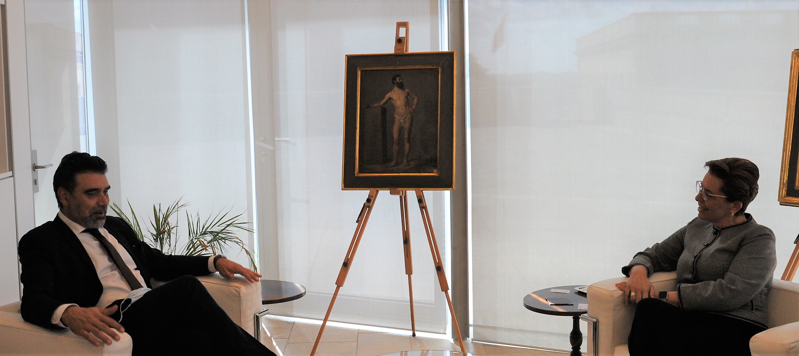 PRESS RELEASE BY THE OFFICE OF THE SPEAKER Deputy Speaker receives Swedish ambassador