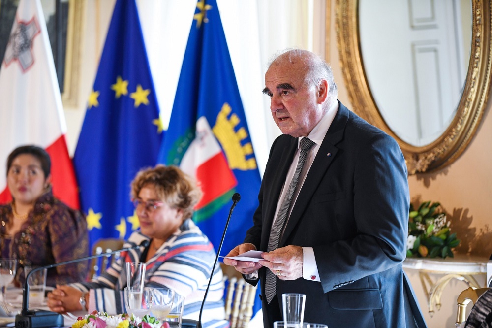 PRESS RELEASE BY THE OFFICE OF THE PRESIDENT: The President of Malta presides over a full credentials ceremony following easing of Covid-19 restrictions