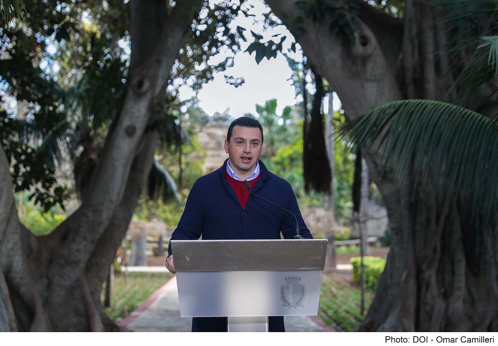 PRESS RELEASE BY THE MINISTRY FOR THE ENVIRONMENT, CLIMATE CHANGE AND PLANNING Extensive works to return San Anton Gardens to its original beauty are ongoing