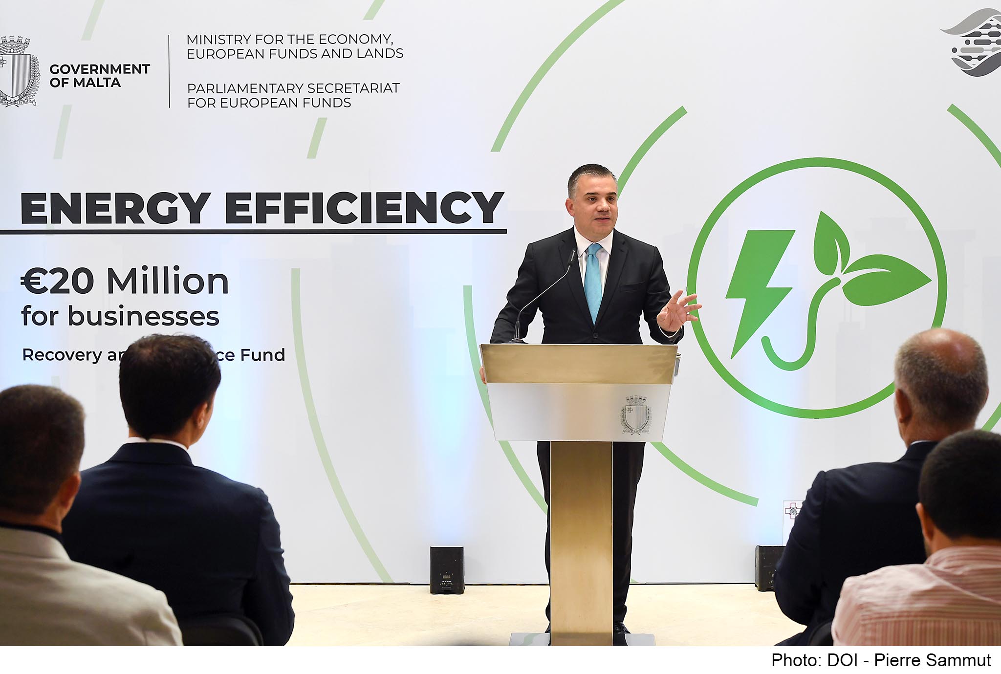 STQARRIJA MILL-MINISTERU GĦALL-EKONOMIJA, IL-FONDI EWROPEJ U L-ARTIJIET: €20 miljun mill-Pjan għall-Irkupru u r-Reżiljenza għal negozji favur enerġija effiċjenti
