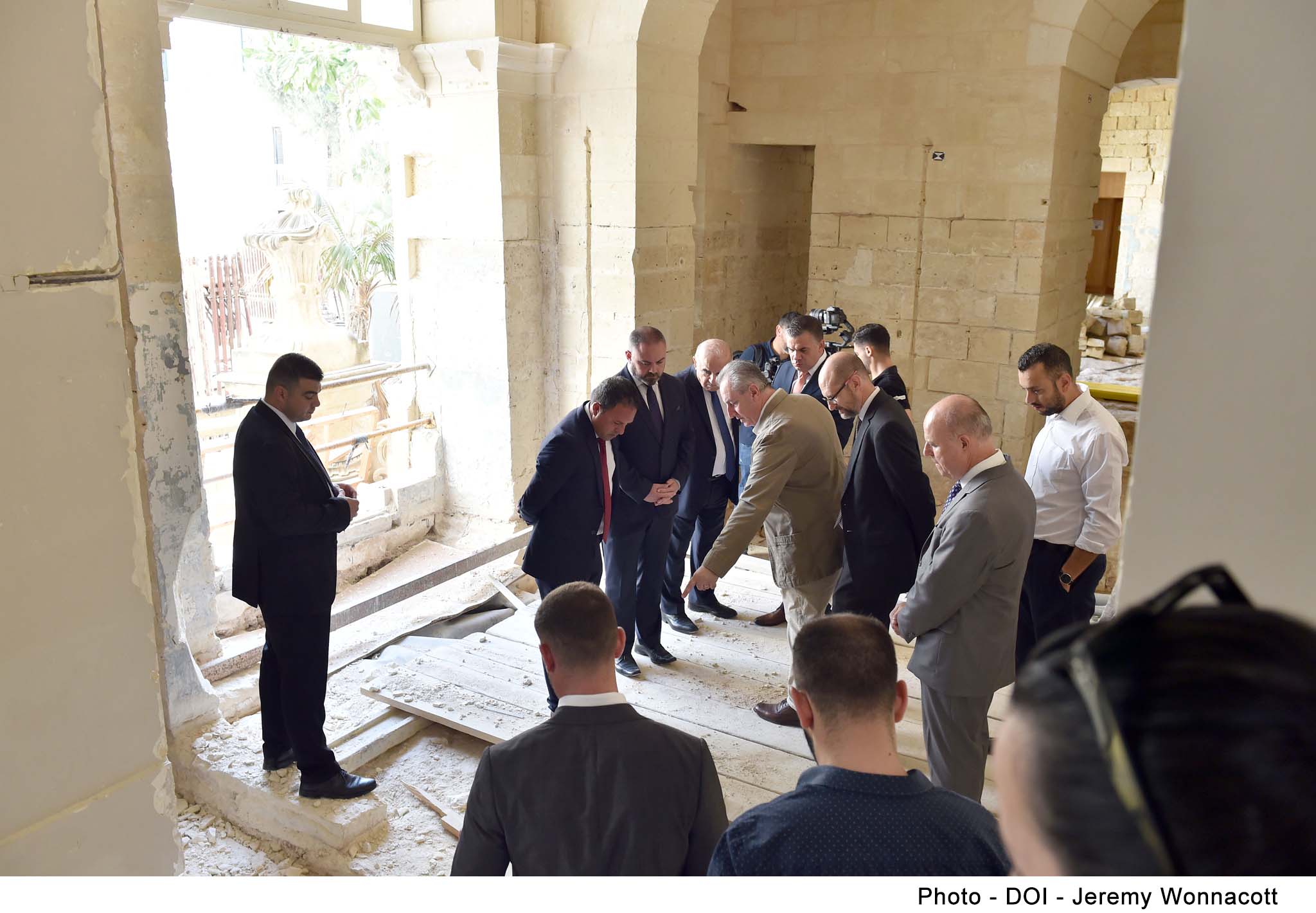 STQARRIJA MILL-MINISTERU GĦALL-WIRT NAZZJONALI, L-ARTI U L-GVERN LOKALI U S-SEGRETARJAT PARLAMENTARI GĦALL-FONDI EWROPEJ: Jinstabu fdalijiet ta’ nymphaeum f’parti mill-Palazz tal-Gran Mastru